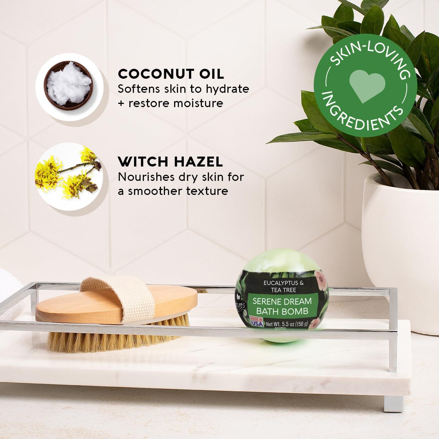 Bomba de Baño Eucalipto y Árbol de Té Garcoa - 4 Unidades