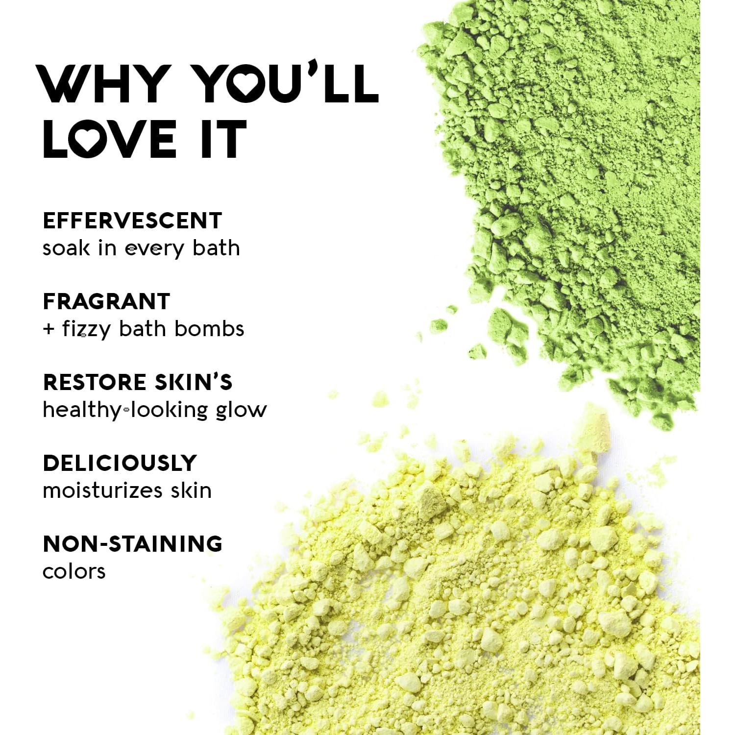 Bomba de Baño Eucalipto y Árbol de Té Garcoa - 4 Unidades