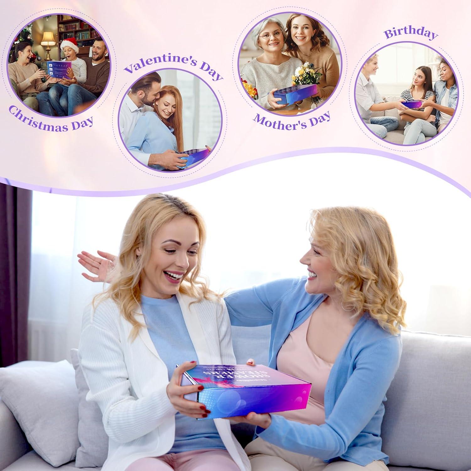 Juego de 18 Pastillas de Vapor para Ducha SeasonBliss - Aromas Naturales