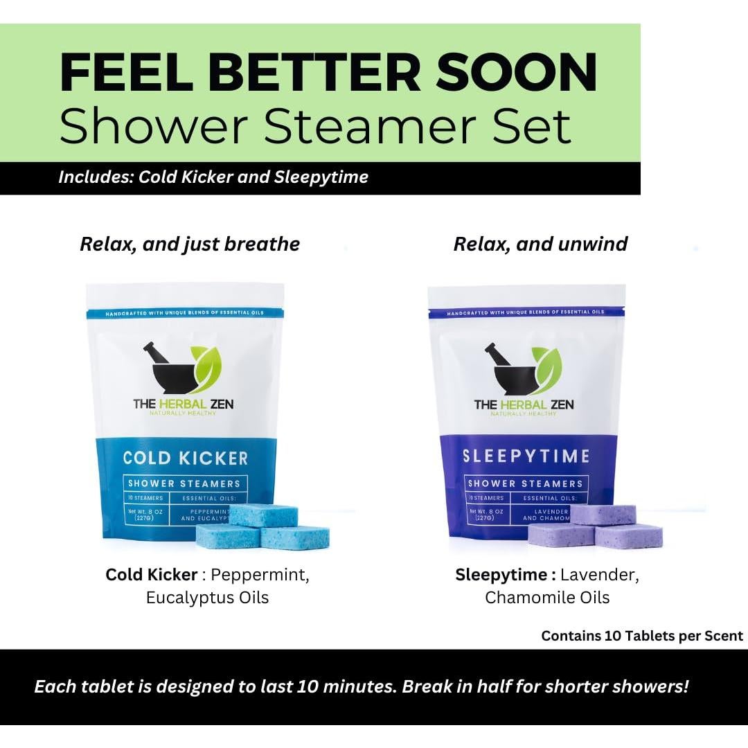 Juego de Bombas de Ducha Aromaterapia Hechas en EE. UU.