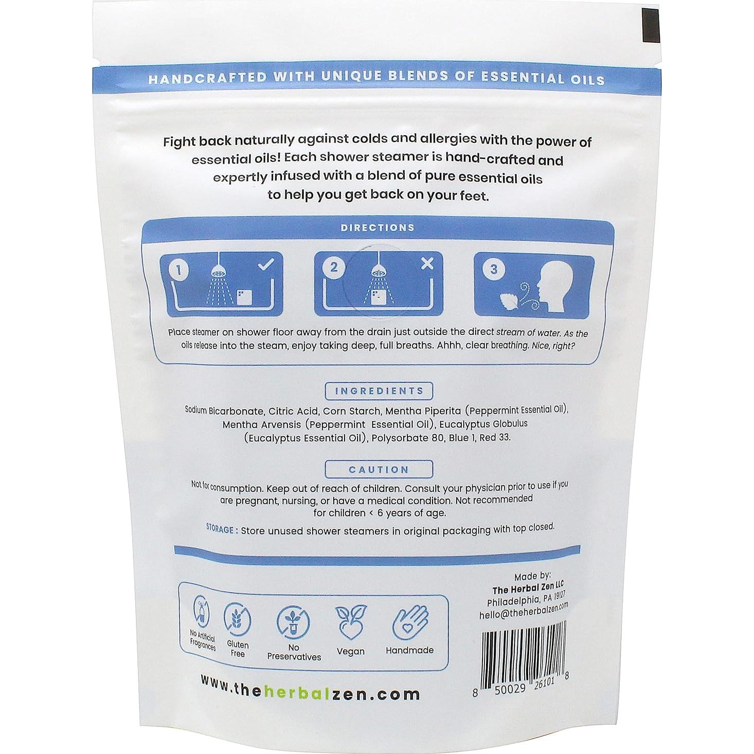 Juego de Bombas de Ducha Aromaterapia Hechas en EE. UU.