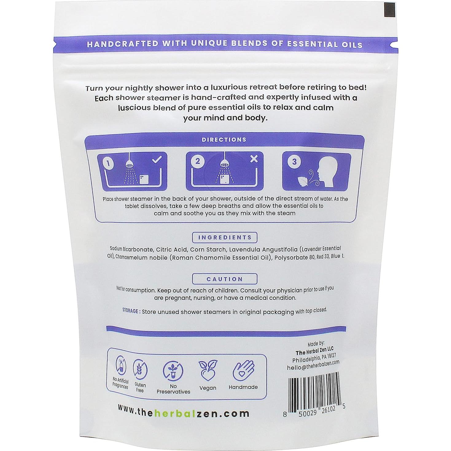 Juego de Bombas de Ducha Aromaterapia Hechas en EE. UU.