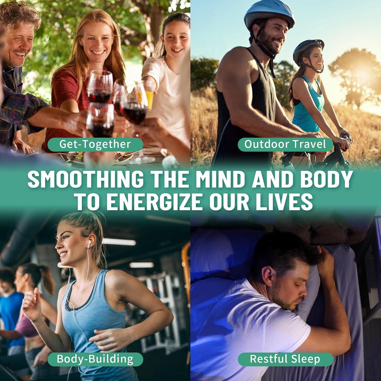 Bombas de Ducha Aromaterapia IAGFIWS - Eucalipto y Menta, 8 Piezas