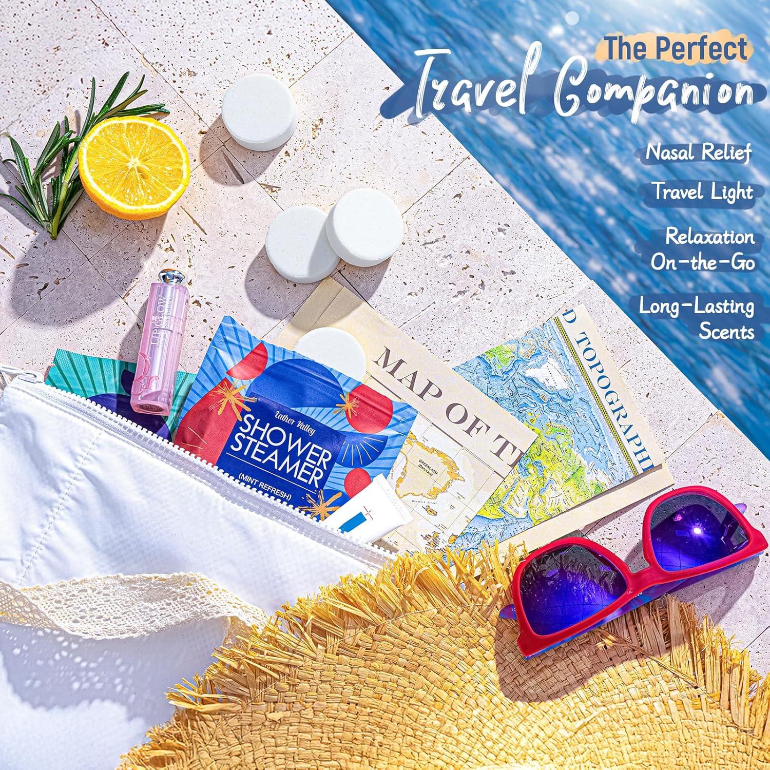 Bombas de Ducha Aromaterapia Lather Valley - 24 Piezas 100% Naturales