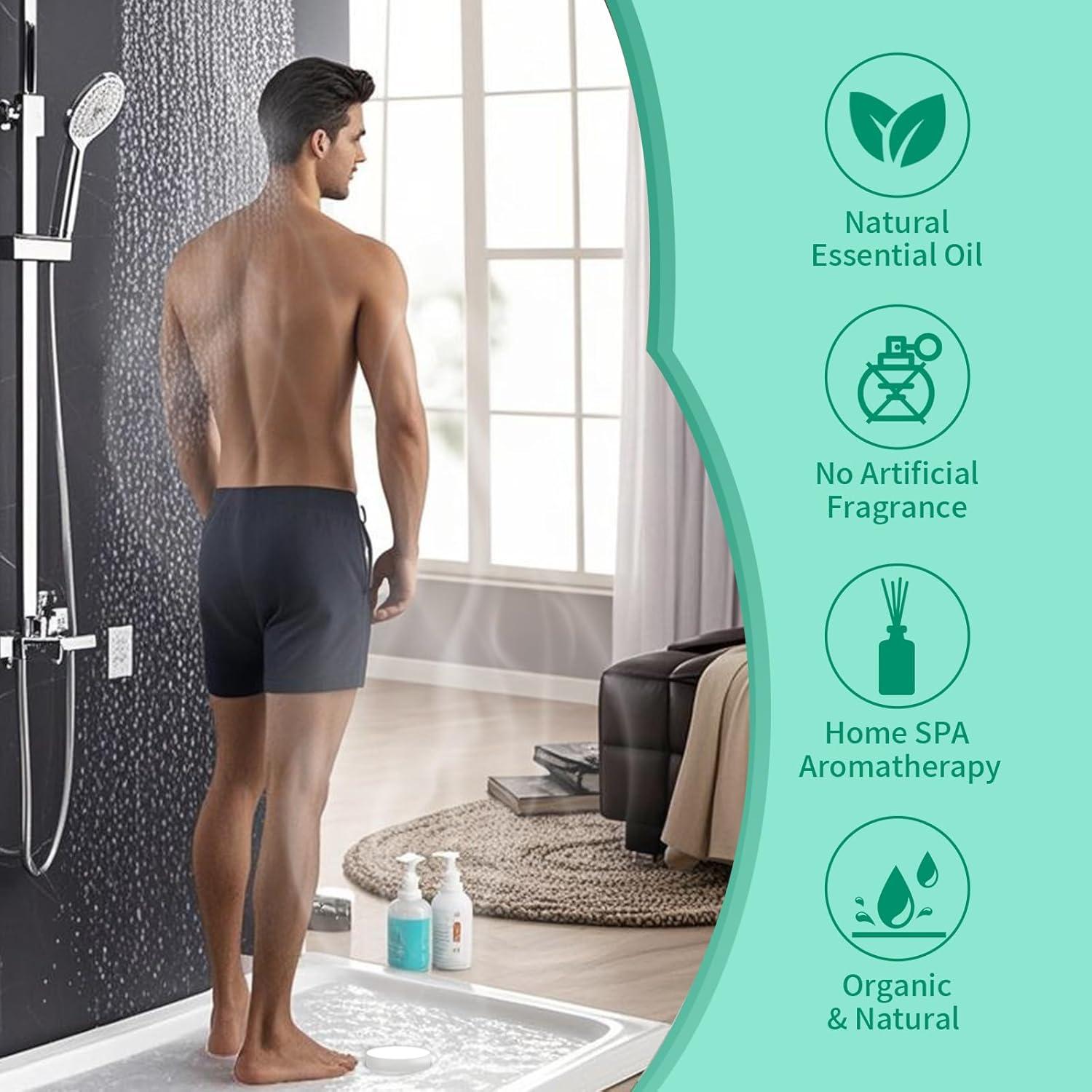 Bombas de Vapor para Ducha MR MIRYE - Paquete de 20 Aromas