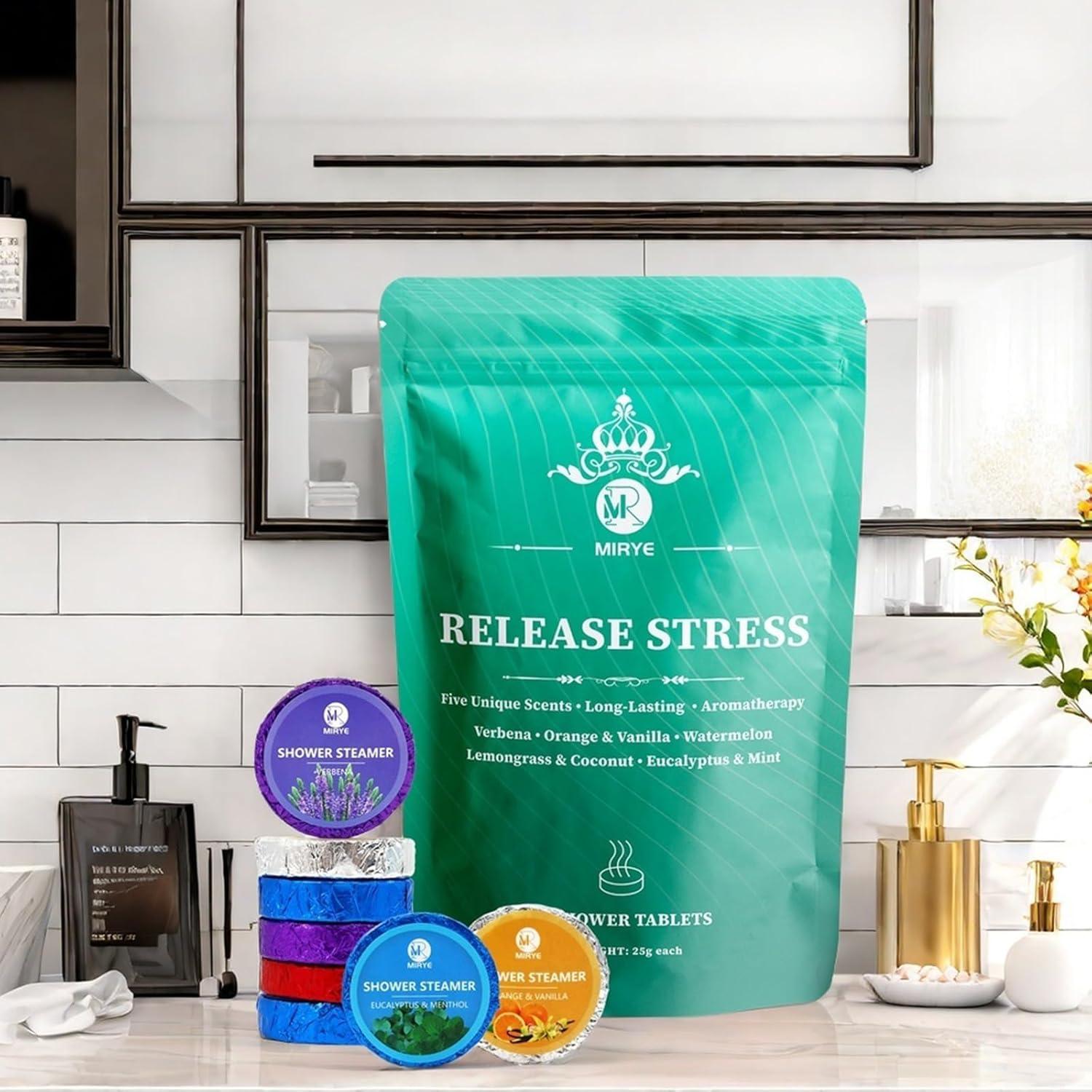 Bombas de Vapor para Ducha MR MIRYE - Paquete de 20 Aromas