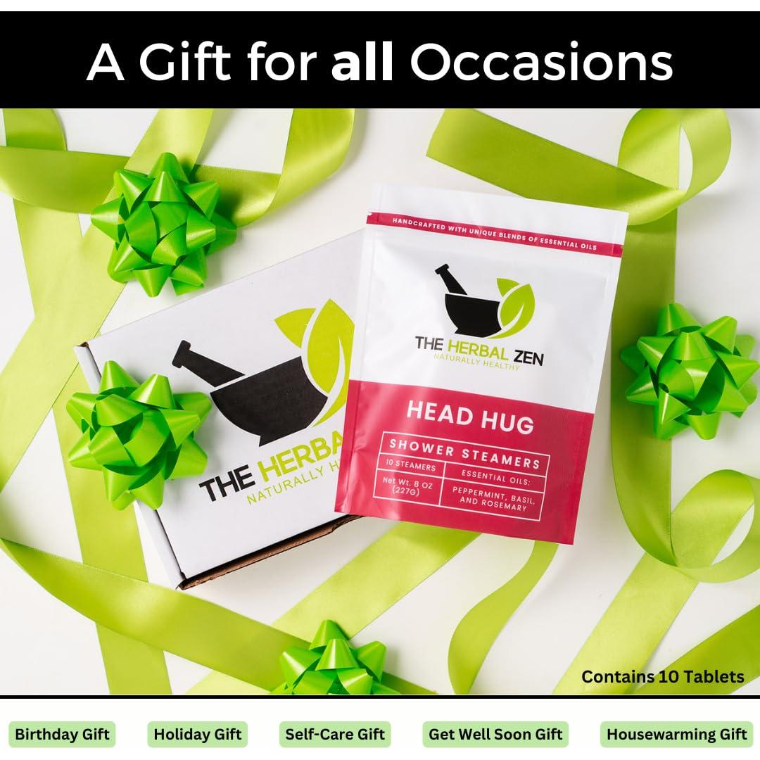 Vaporizadores de Ducha Aromaterapia Head Hug - 10 Tabletas