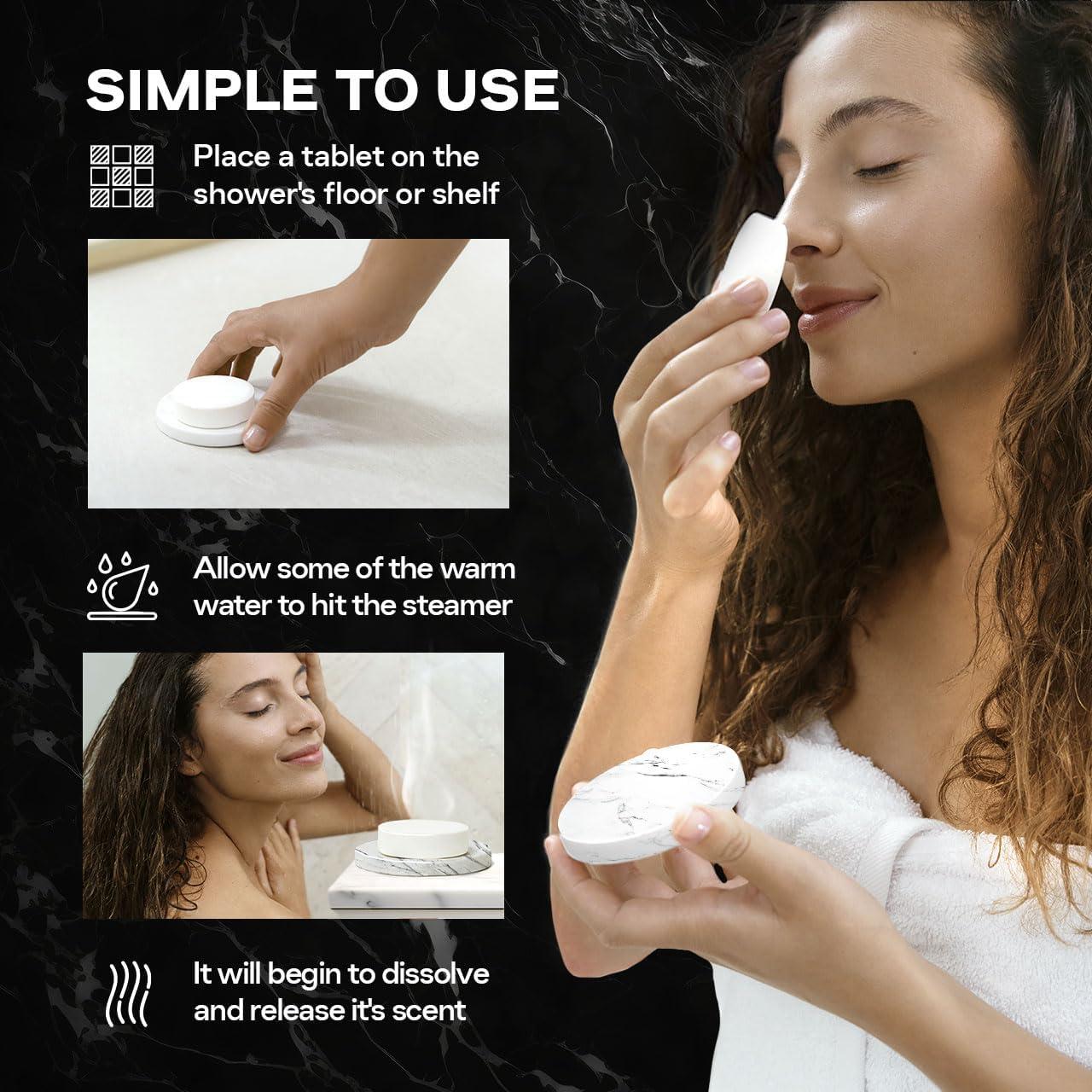 Juego de Vaporizadores de Ducha Aromaterapia Wonder Family