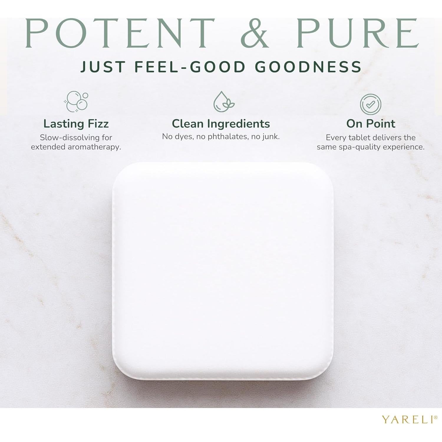 Vaporizadores de Ducha Yareli Eucalipto Menta - Paquete 12