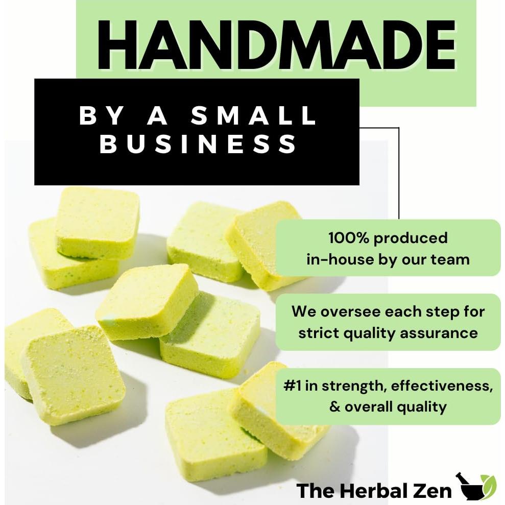 Bombas de Ducha Aromaterapia Cítricos Aceites Esenciales 10 Unidades