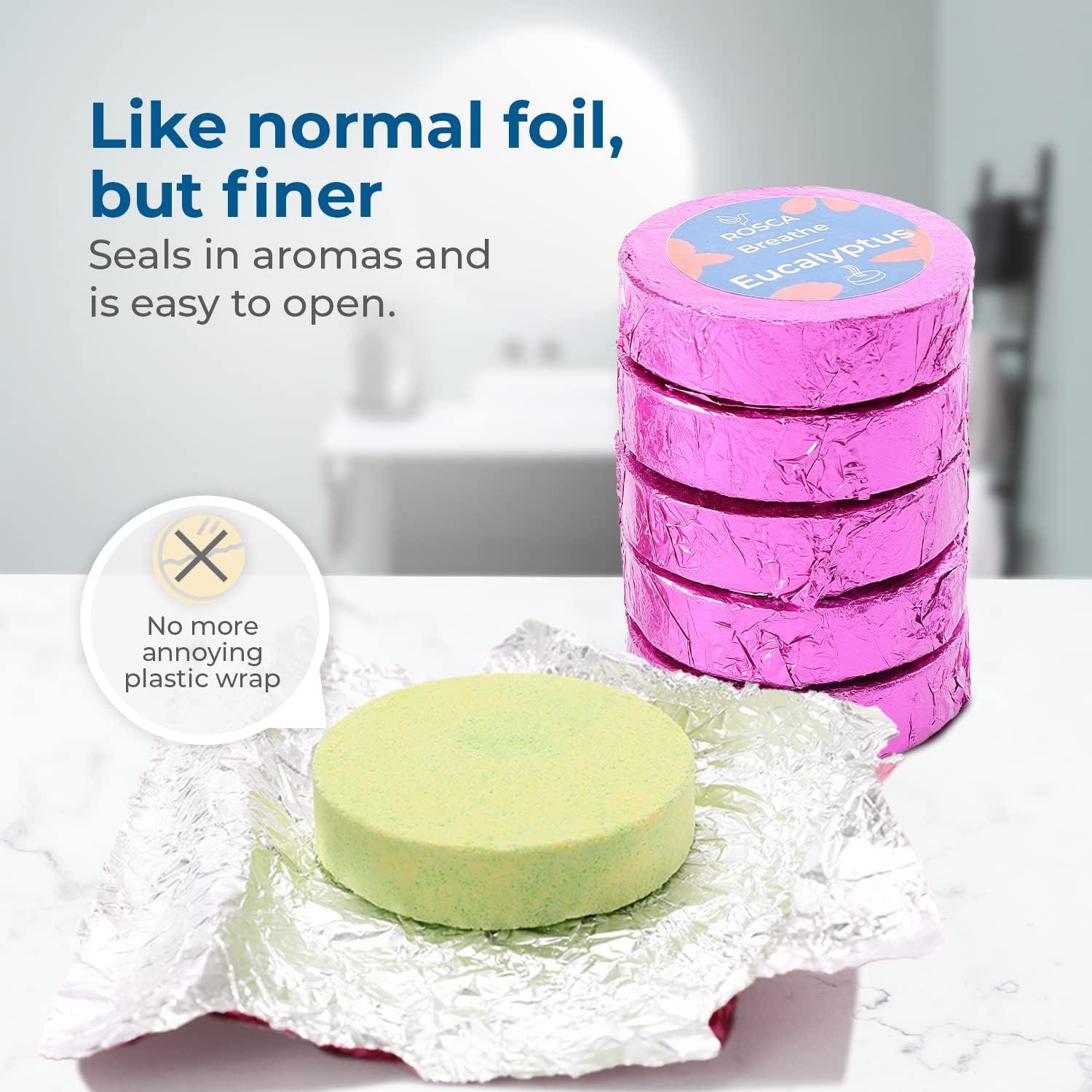 Pastillas de Ducha Aromaterapia Eucalipto y Menta Rosca - 12 Piezas