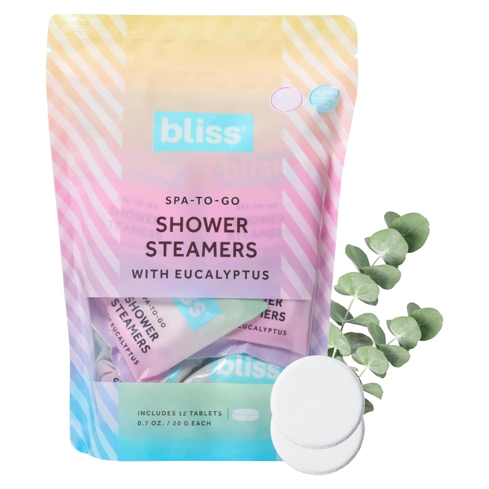 Bombas de Ducha Aromaterapia Eucalipto Bliss - Paquete 12