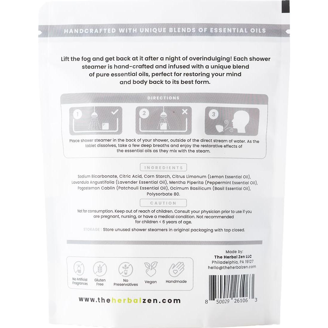 Bombas de Ducha Aromaterapia Aceites Esenciales Hechas en EE. UU.