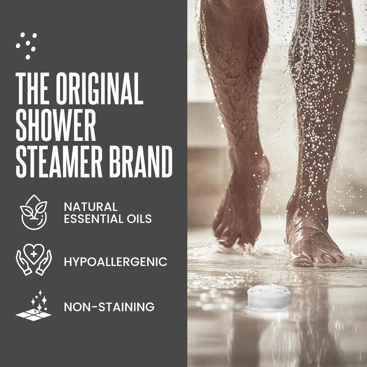 Bombas de Ducha Aromaterapia Cleverfy para Hombres - 6 Tabletas