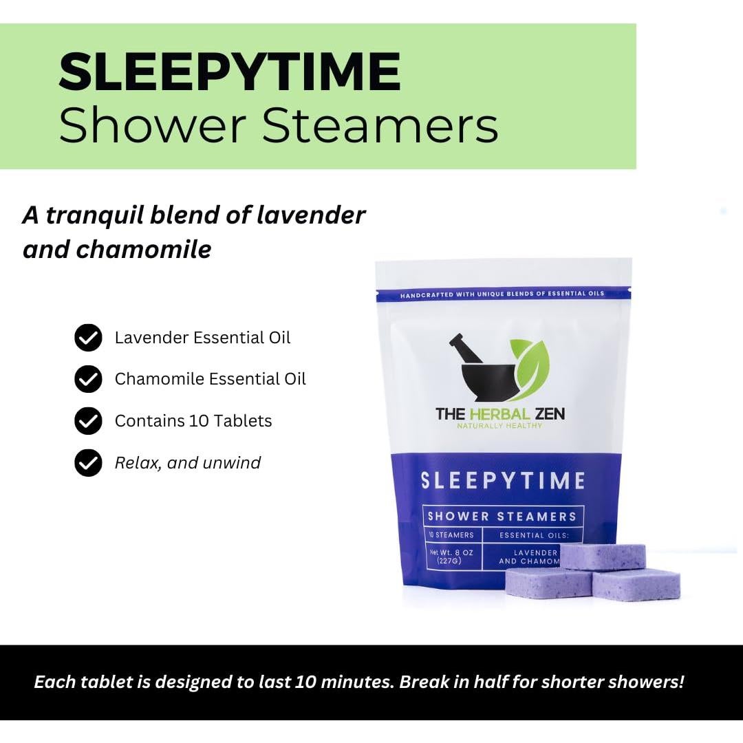 Bombas de Ducha Aromaterapia Lavanda Hechas en EE. UU. 10 Unidades