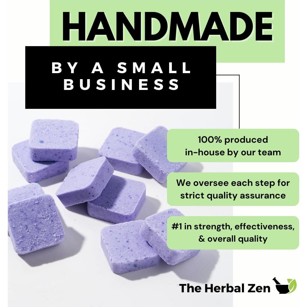 Bombas de Ducha Aromaterapia Lavanda Hechas en EE. UU. 10 Unidades