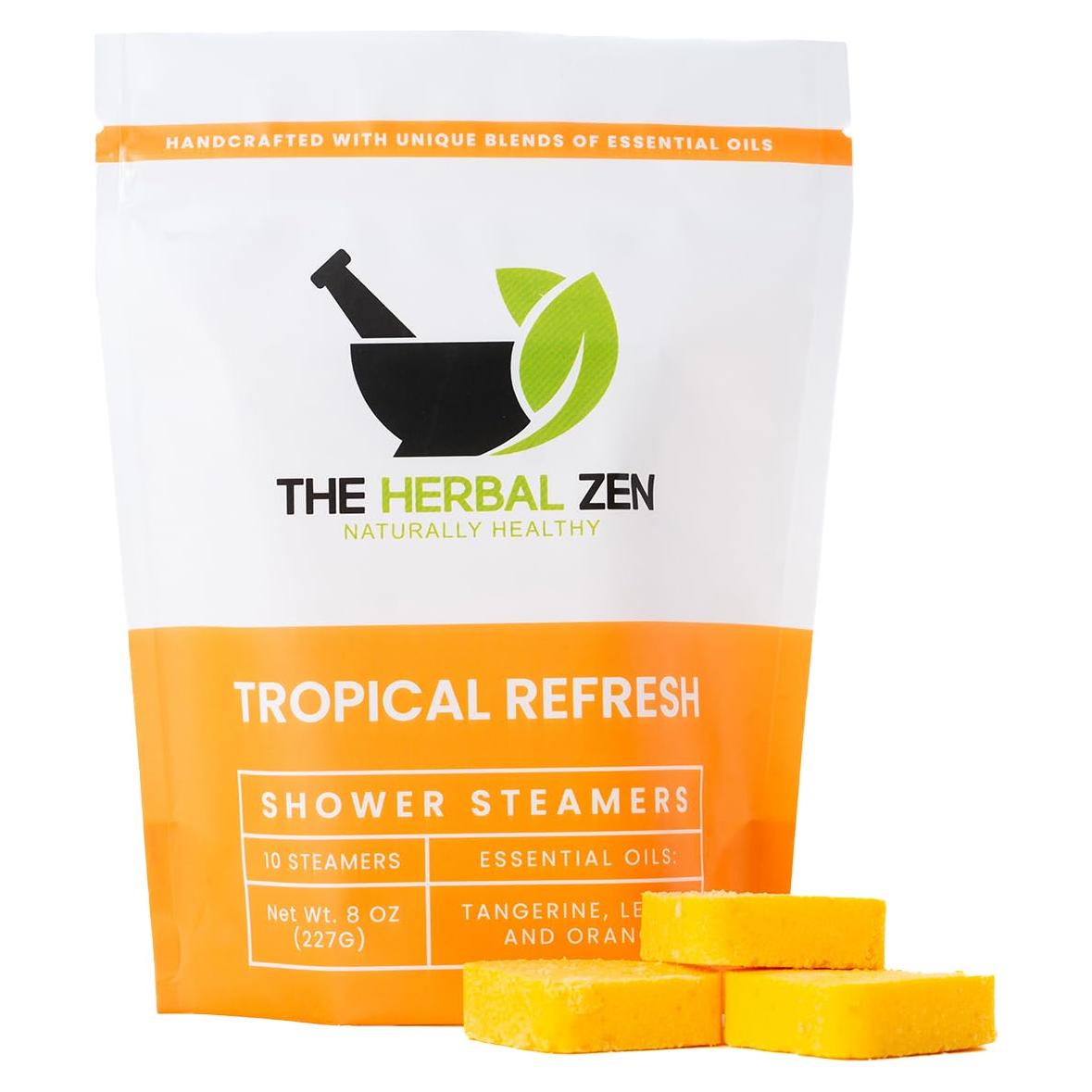 Bombas de Ducha Aromáticas Tropical Refresh - Aceites Esenciales