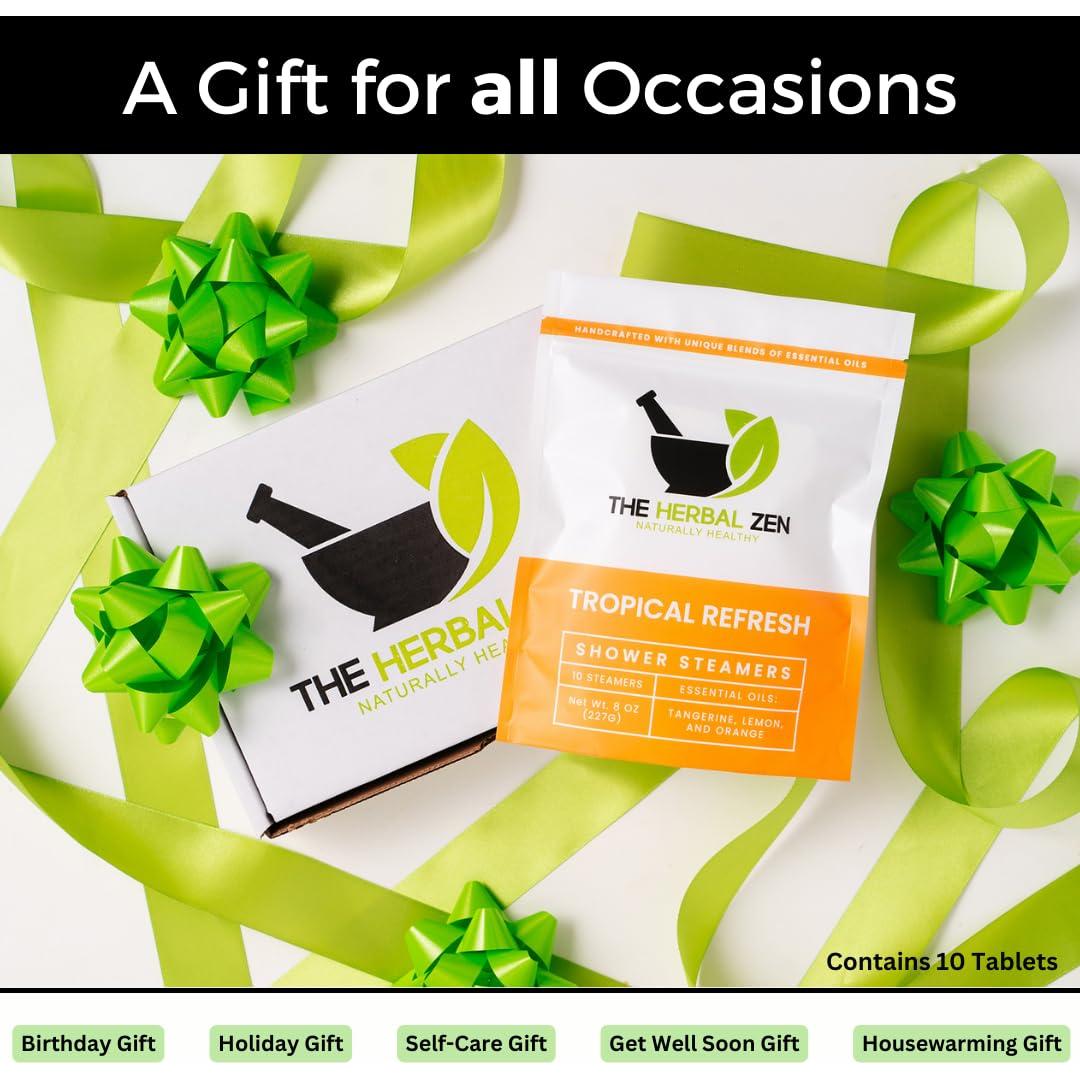 Bombas de Ducha Aromáticas Tropical Refresh - Aceites Esenciales