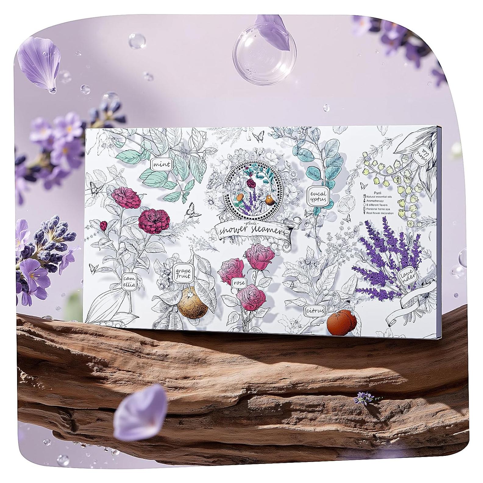 Pastillas de Ducha Aromaterapia Psnli - 8 Aromas Relajantes