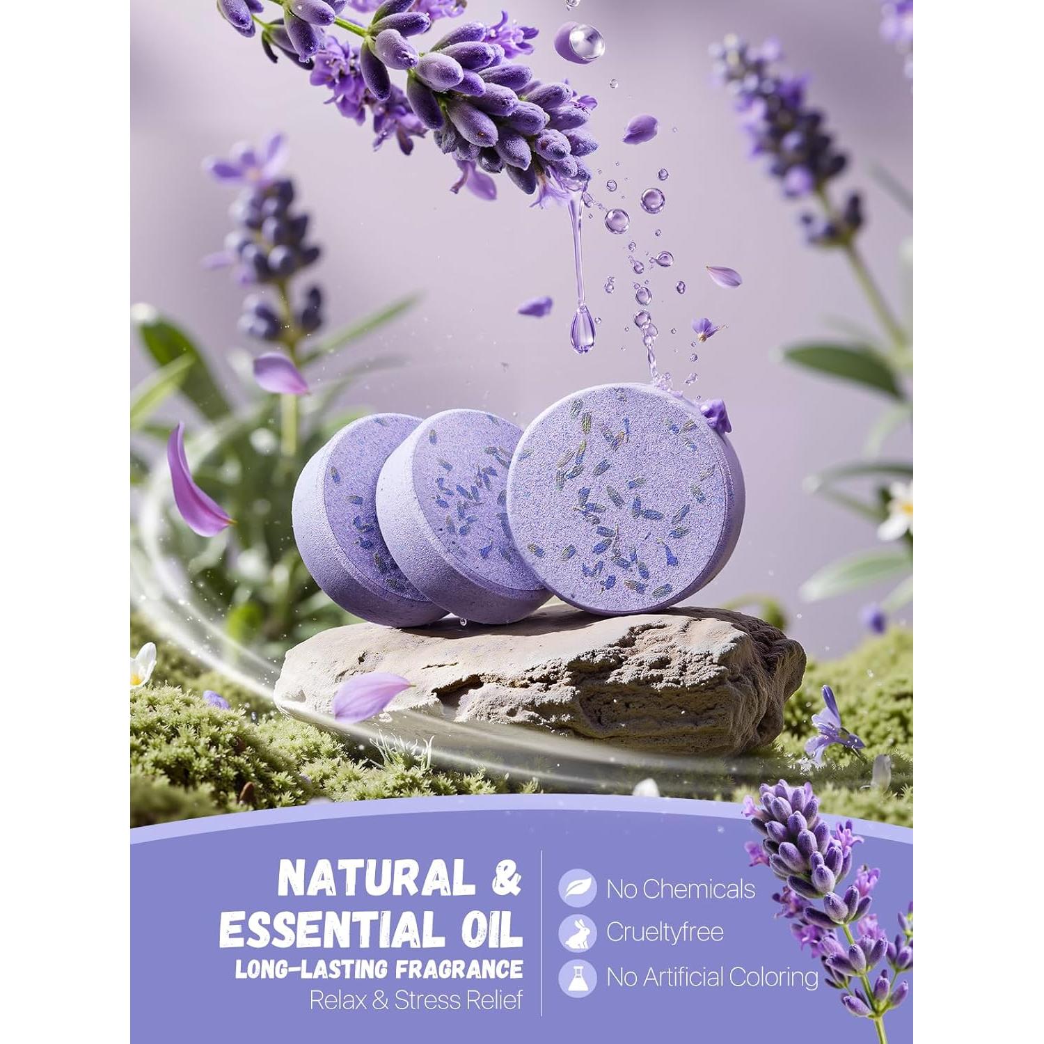 Pastillas de Ducha Aromaterapia Psnli - 8 Aromas Relajantes