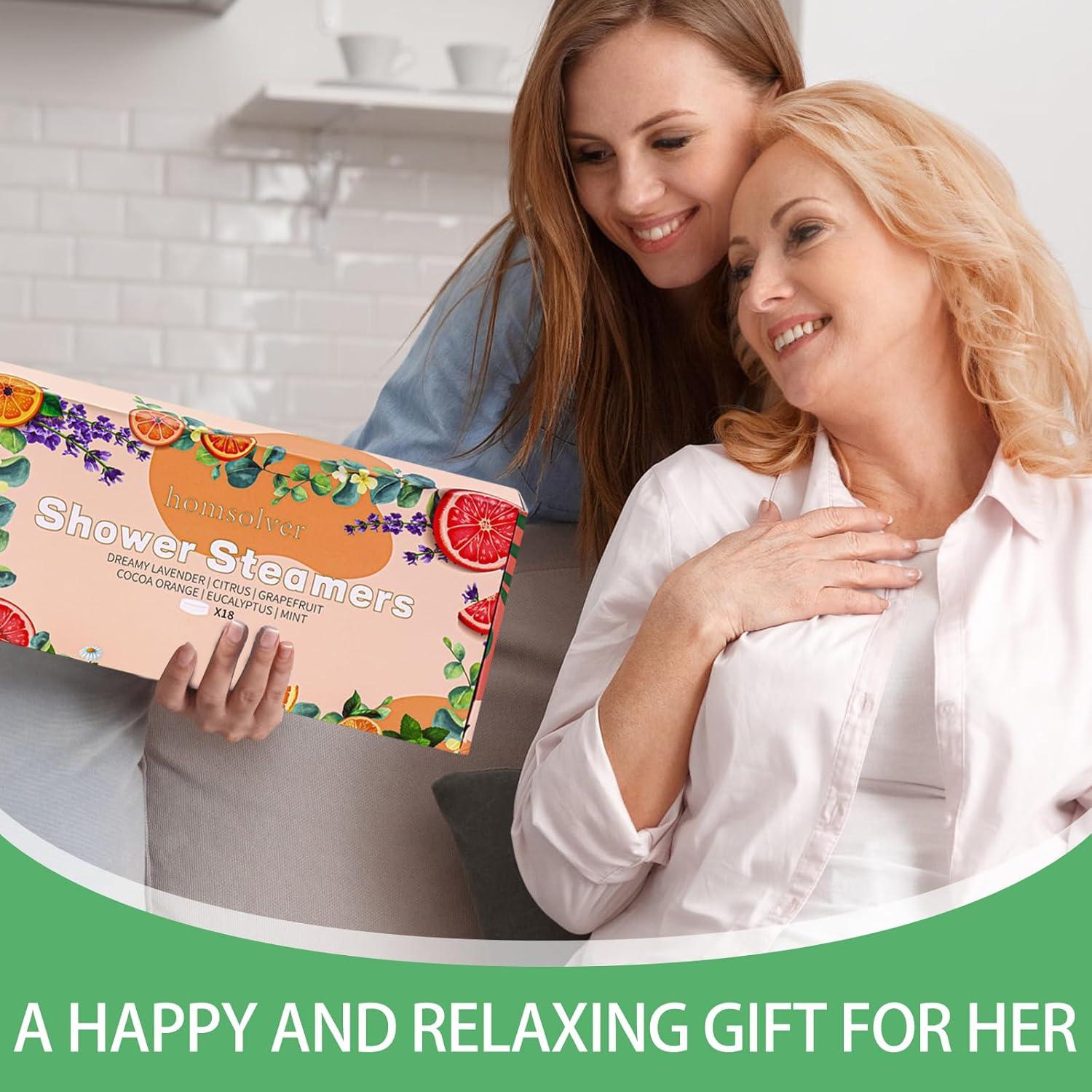 Bombas de Ducha Aromaterapia Homsolver - Paquete de 18 Unidades