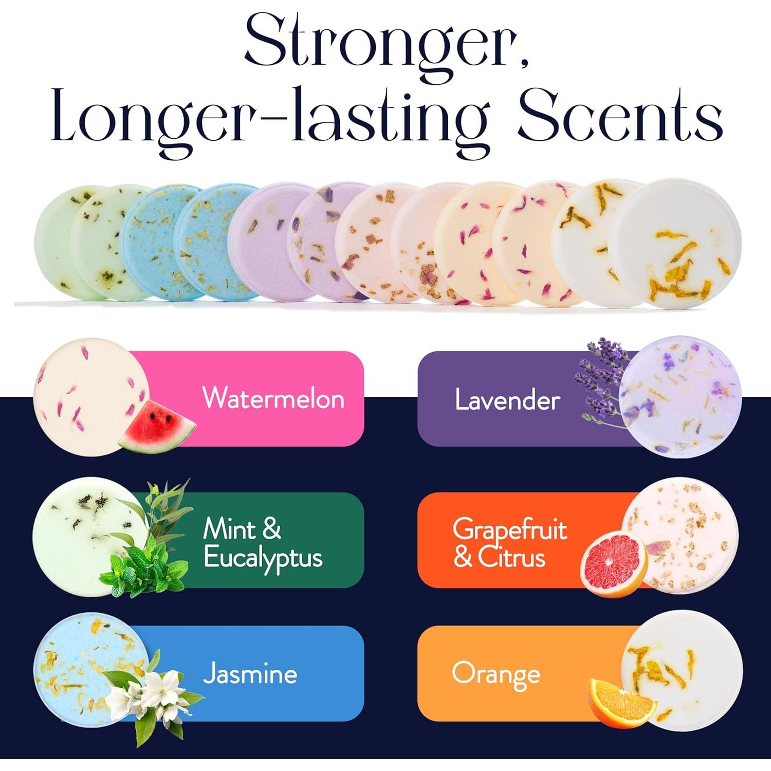 Vapor de Ducha Aromaterapia Flovista - 12 Bombas Relajantes