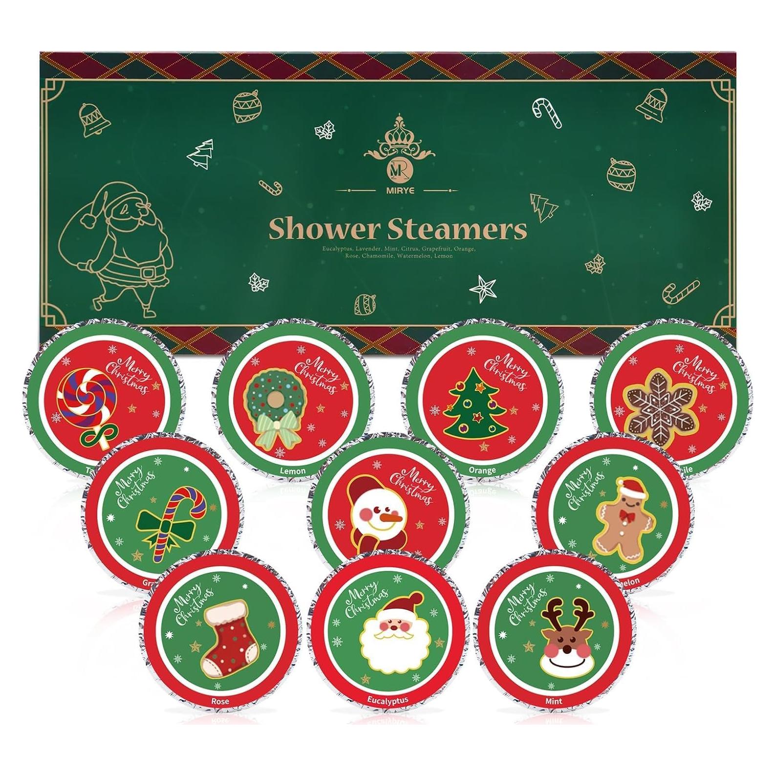 10 Bombas de Ducha Aromaterapia MR MIRYE - Regalo Navidad