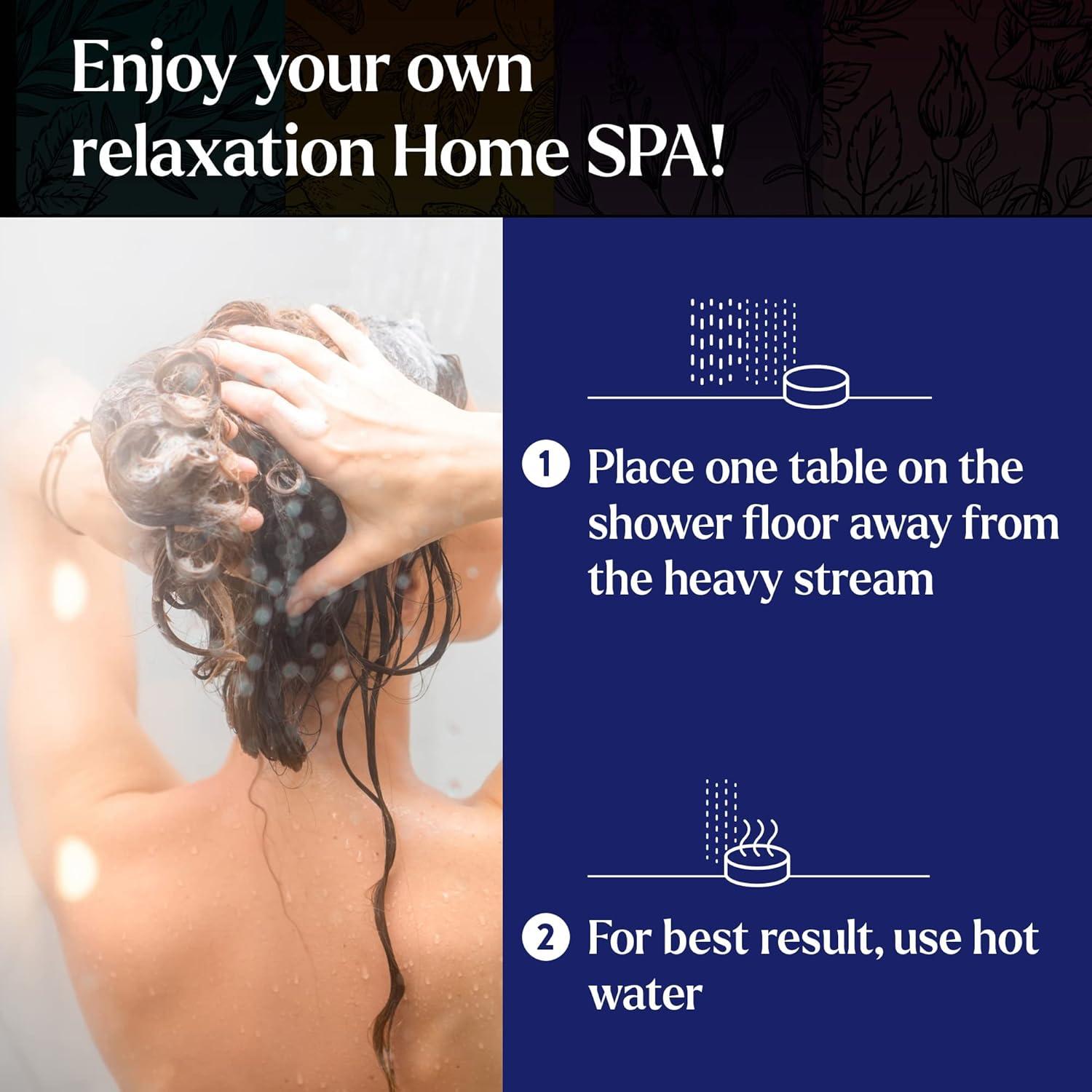 Pastillas de Ducha de Aromaterapia Lavanda Miracle Made - 15 Tabletas