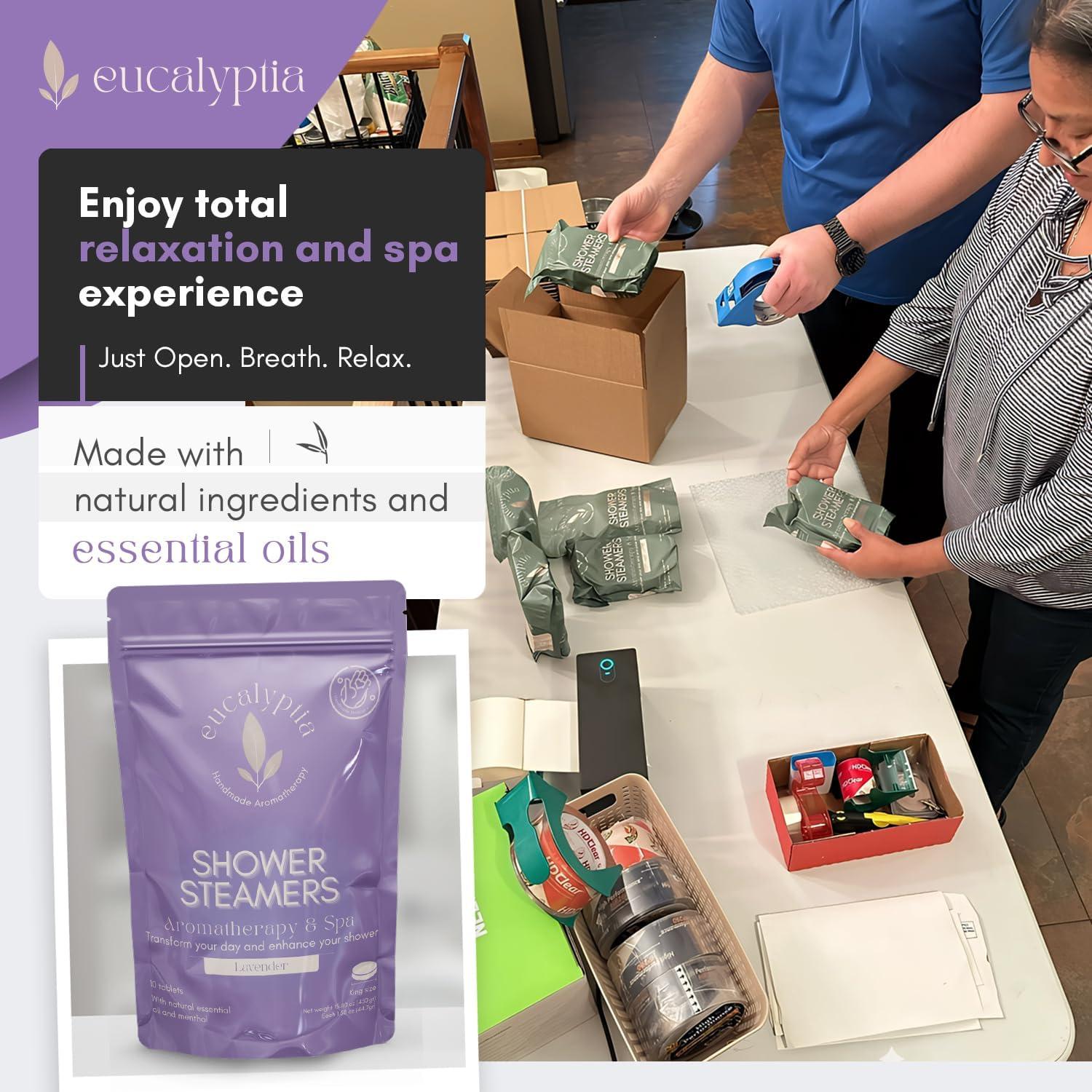 Tabletas de Vapor de Lavanda Aroma Di Vita - 10 Tabletas Spa