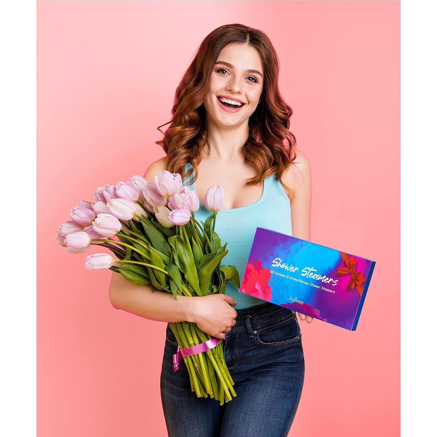 Bombas de Ducha Aromaterapia Aofmee - Paquete de 8 Unidades