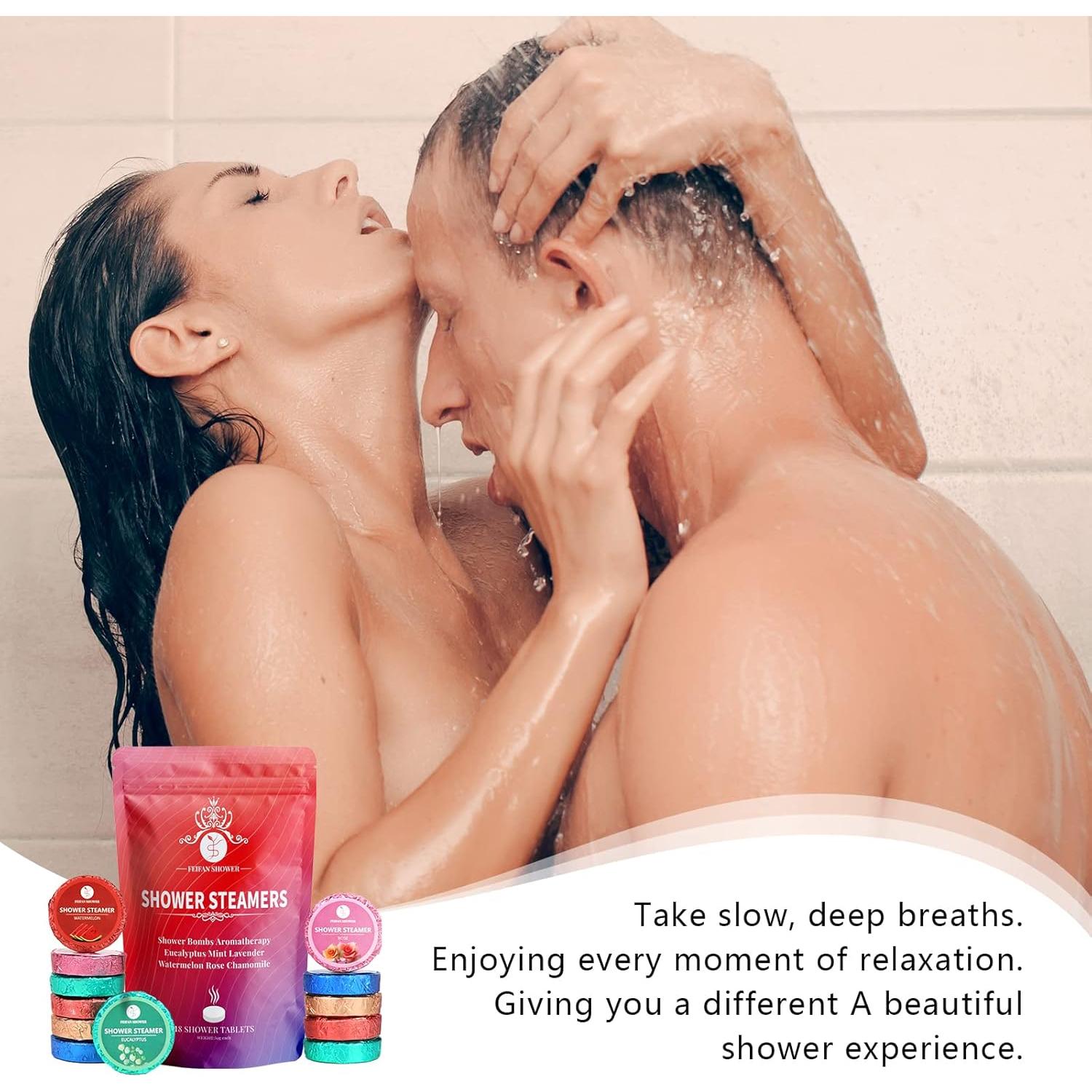 Bombas de Vapor para Ducha Aromaterapia FEIFAN - 18 Piezas