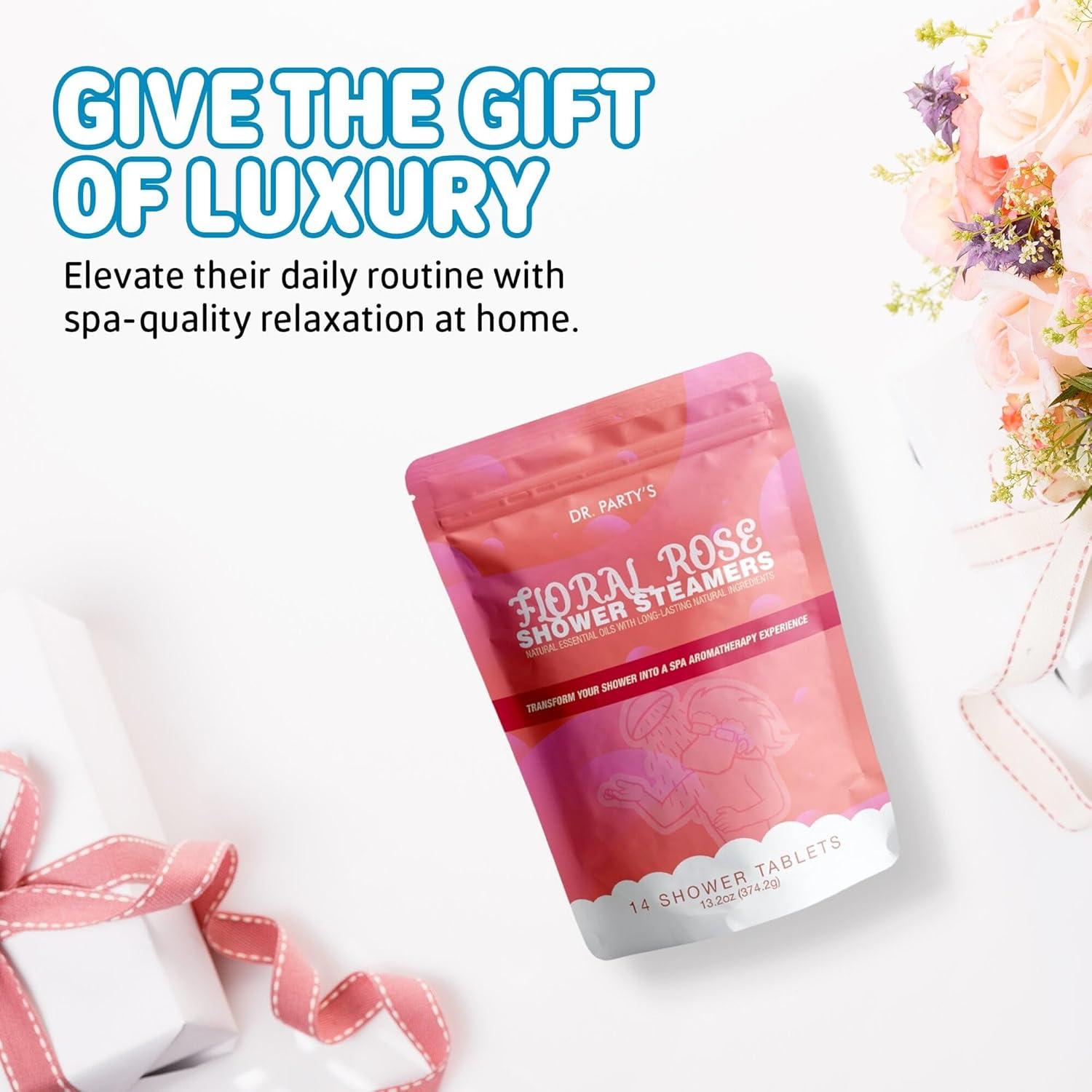 Vaporizador de Ducha Partymachines 14 Tabletas Aroma Floral