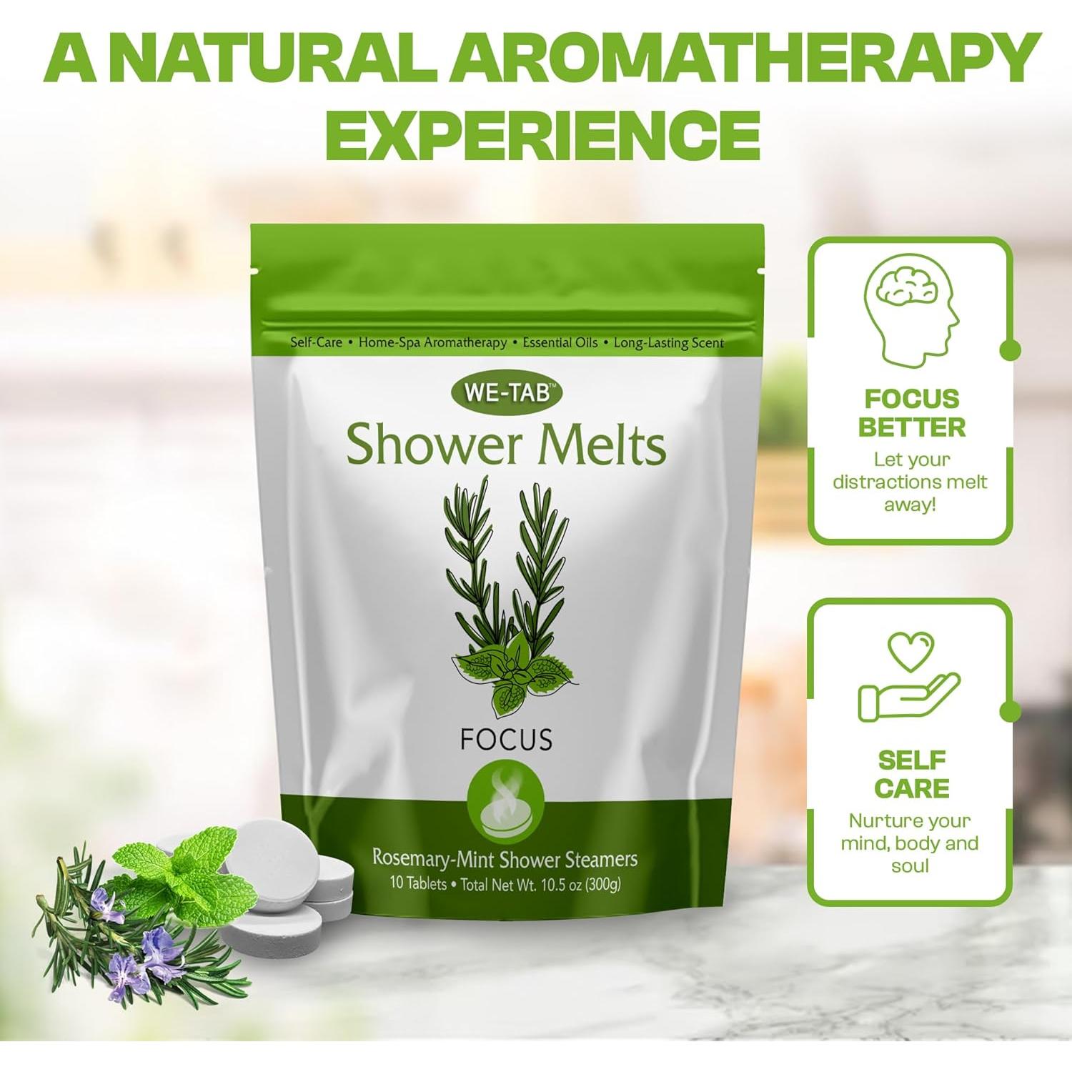 Tabletas de vapor aromaterapia We-Tab 10-pk Romero y Menta