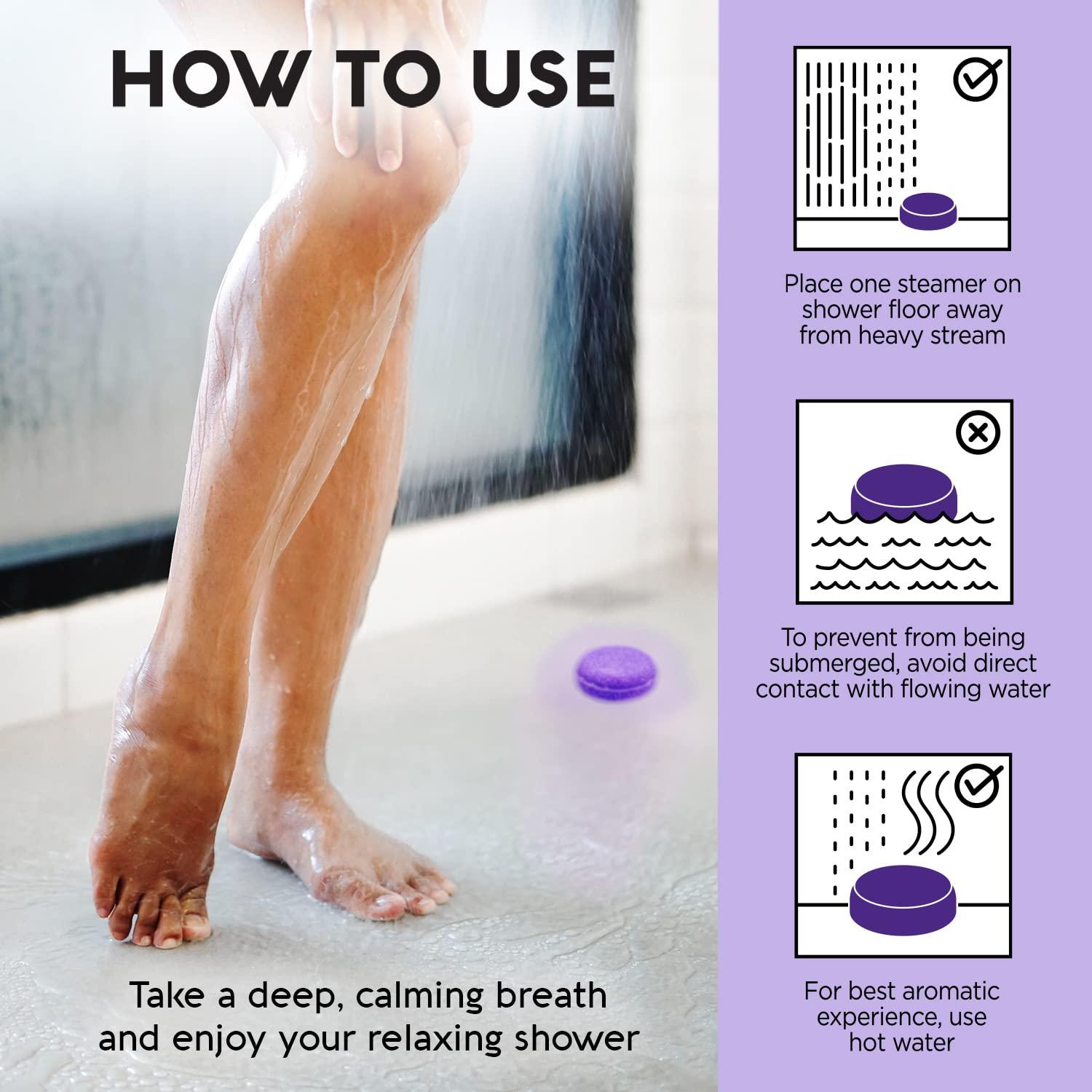 Set de Vapor de Ducha Aromaterapia Garcoa 476g 16 Piezas