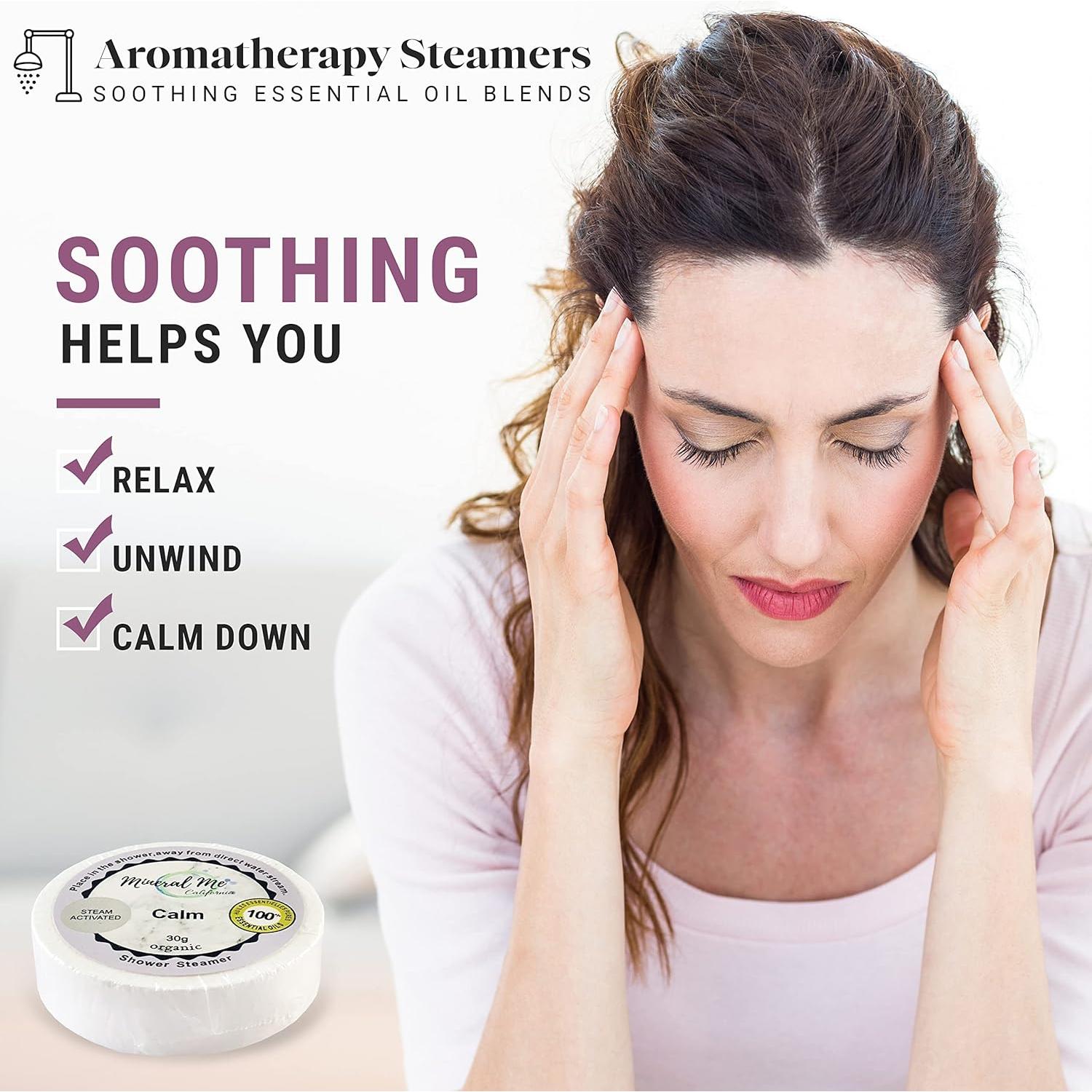 Tabletas de Ducha Aromaterapia Lavanda Mineral Me 6 Unidades