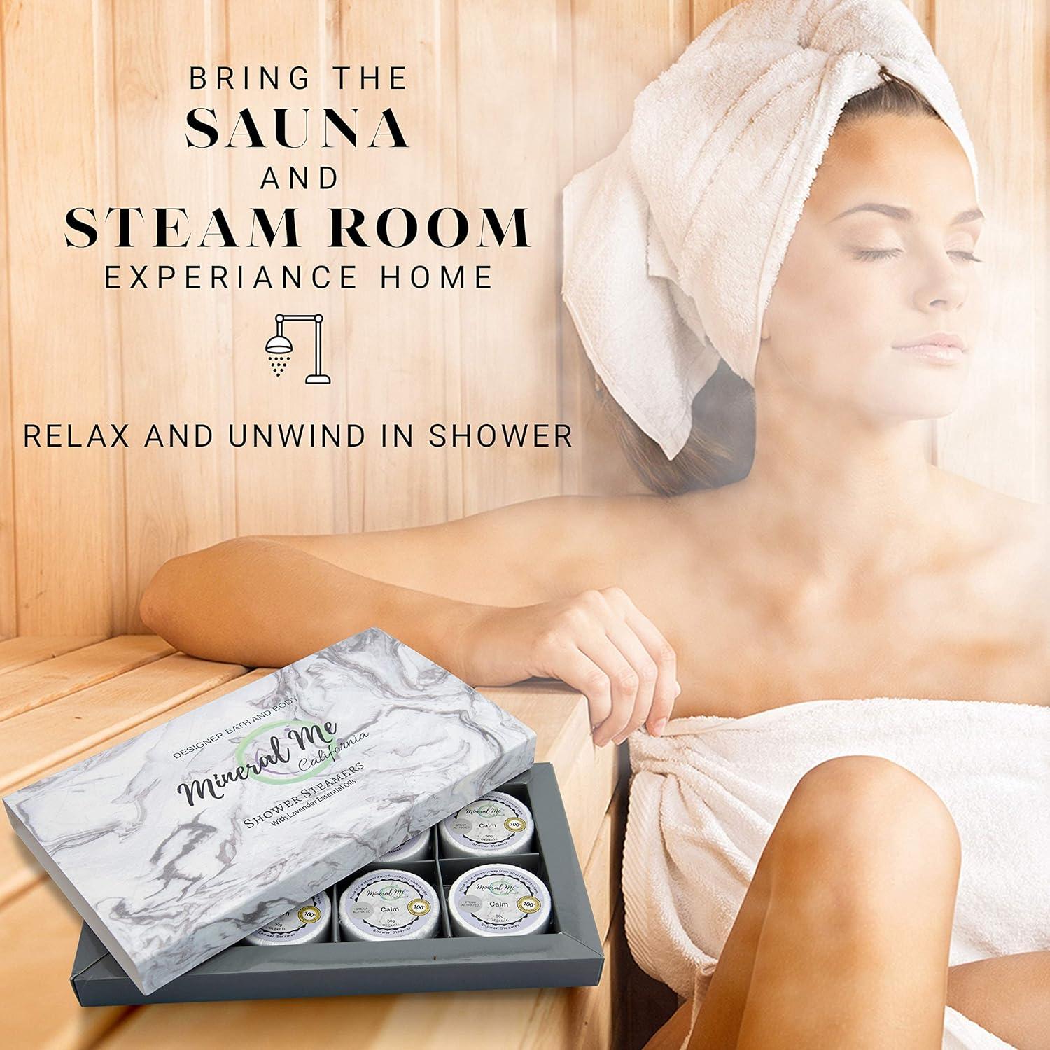 Tabletas de Ducha Aromaterapia Lavanda Mineral Me 6 Unidades