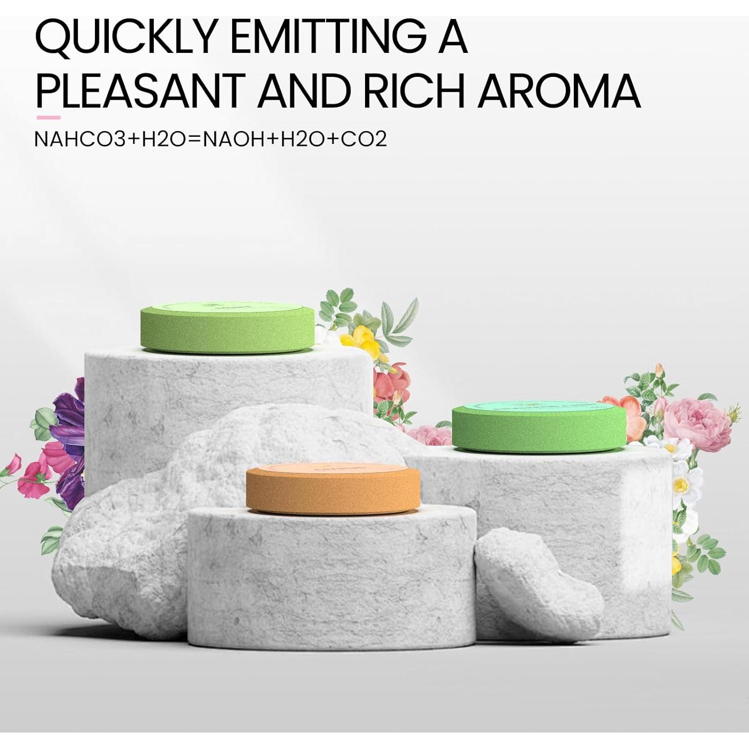 Bombas de Ducha Aromaterapia ZIAKEAU 8 Paquetes Relajación