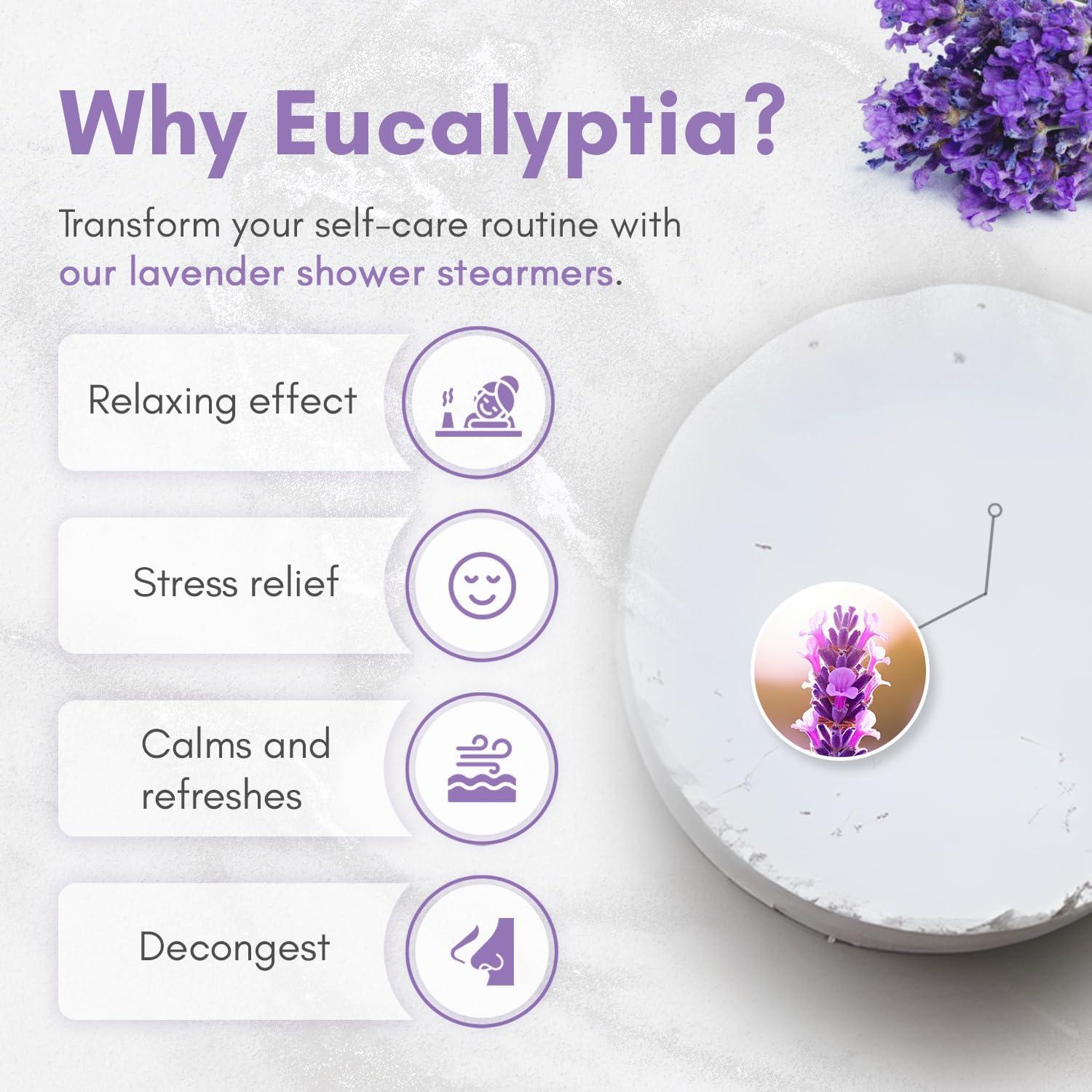 Tabletas de Vapor de Lavanda Aroma Di Vita - 10 Tabletas Spa