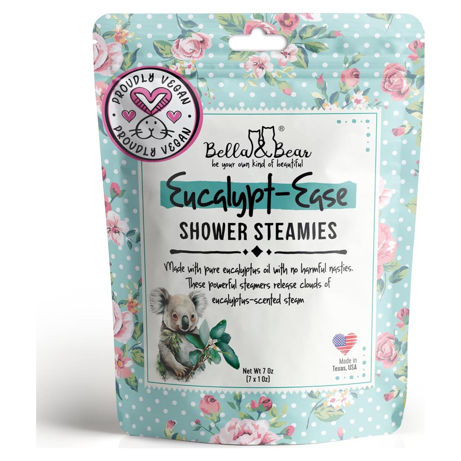 Bombas de Vapor para Ducha Eucalipto Bella & Bear - 7 Tabletas