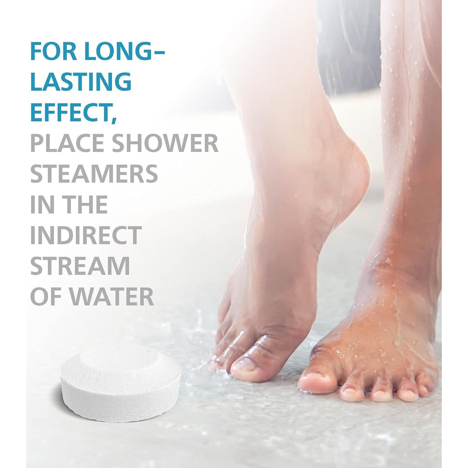 Tabletas de Vapor para Ducha Relaxcation - 18 Unidades Eucalipto