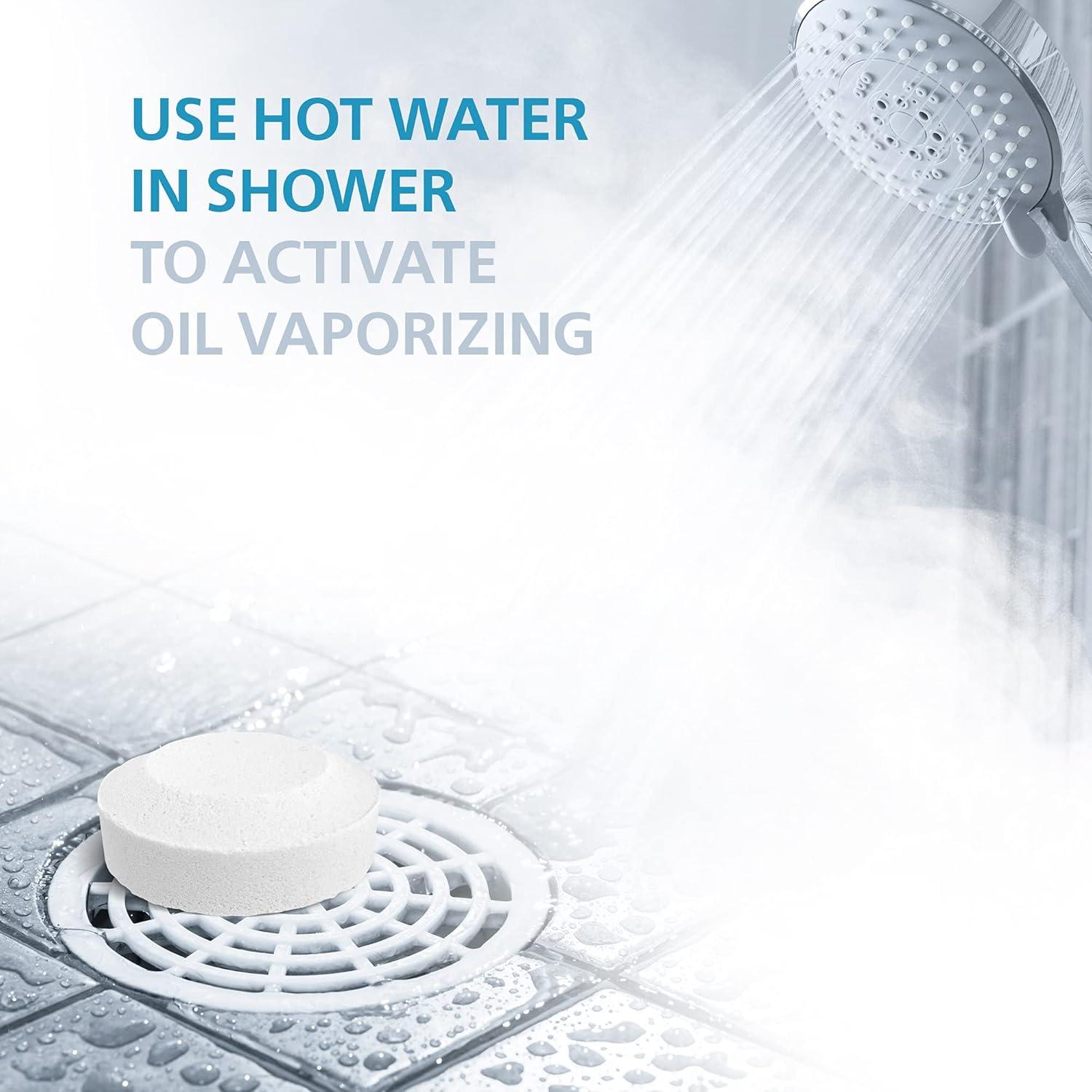 Tabletas de Vapor para Ducha Relaxcation - 18 Unidades Eucalipto