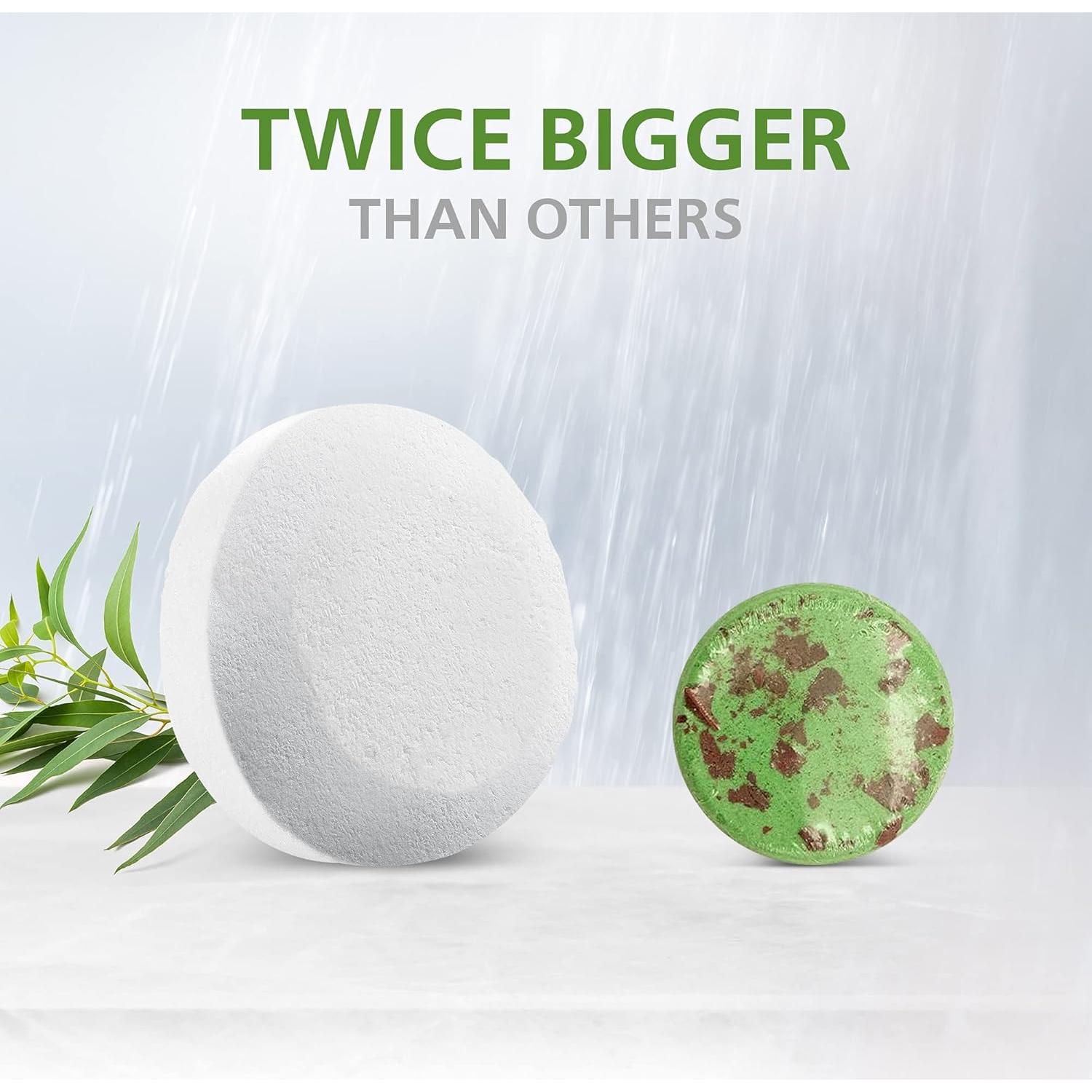 Tabletas de Vapor para Ducha Relaxcation - 18 Unidades Eucalipto