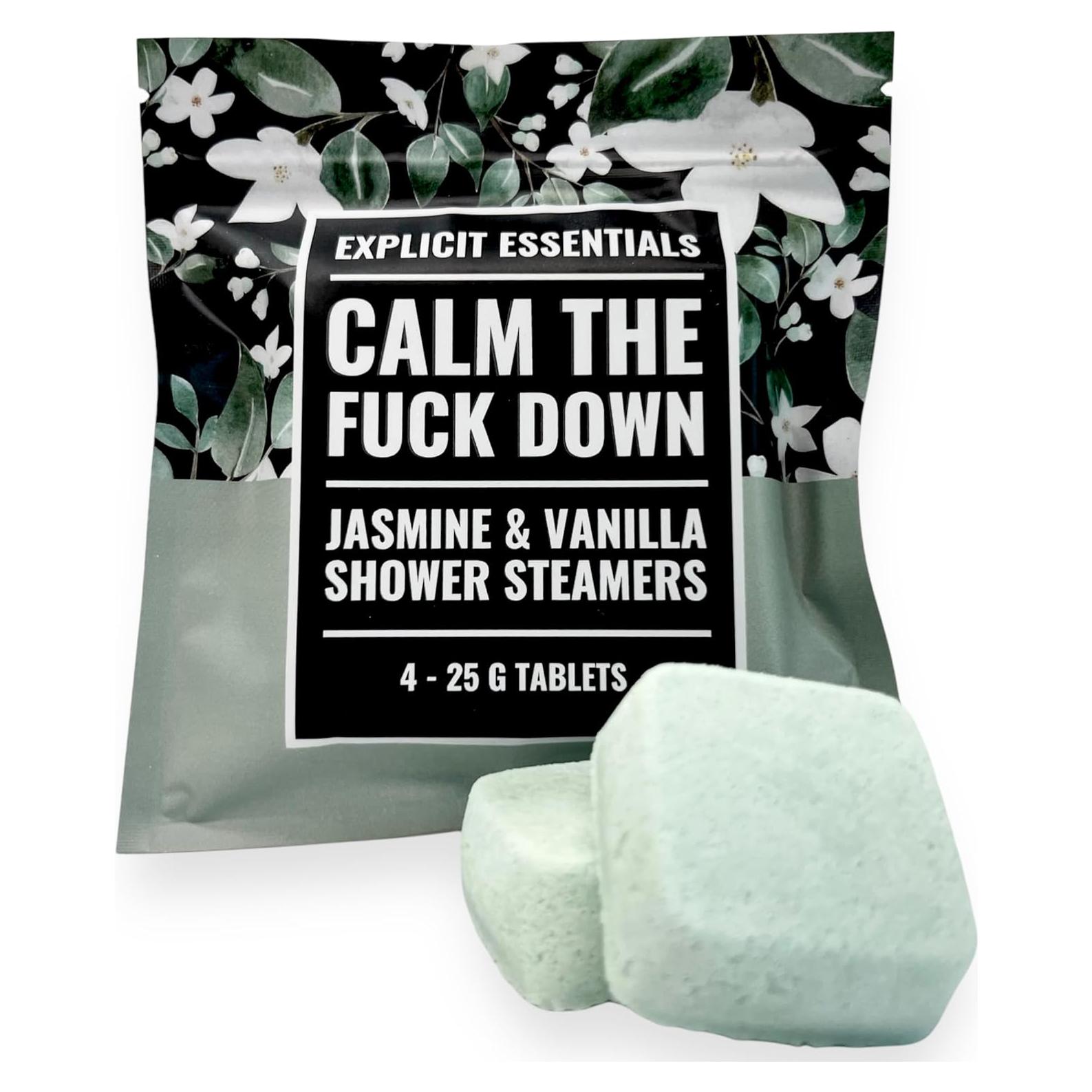 Vapores de Ducha Aromaterapia Esenciales Explícitos 4 Tablet 25g