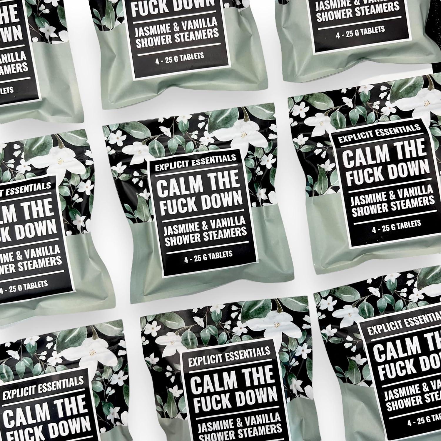 Vapores de Ducha Aromaterapia Esenciales Explícitos 4 Tablet 25g