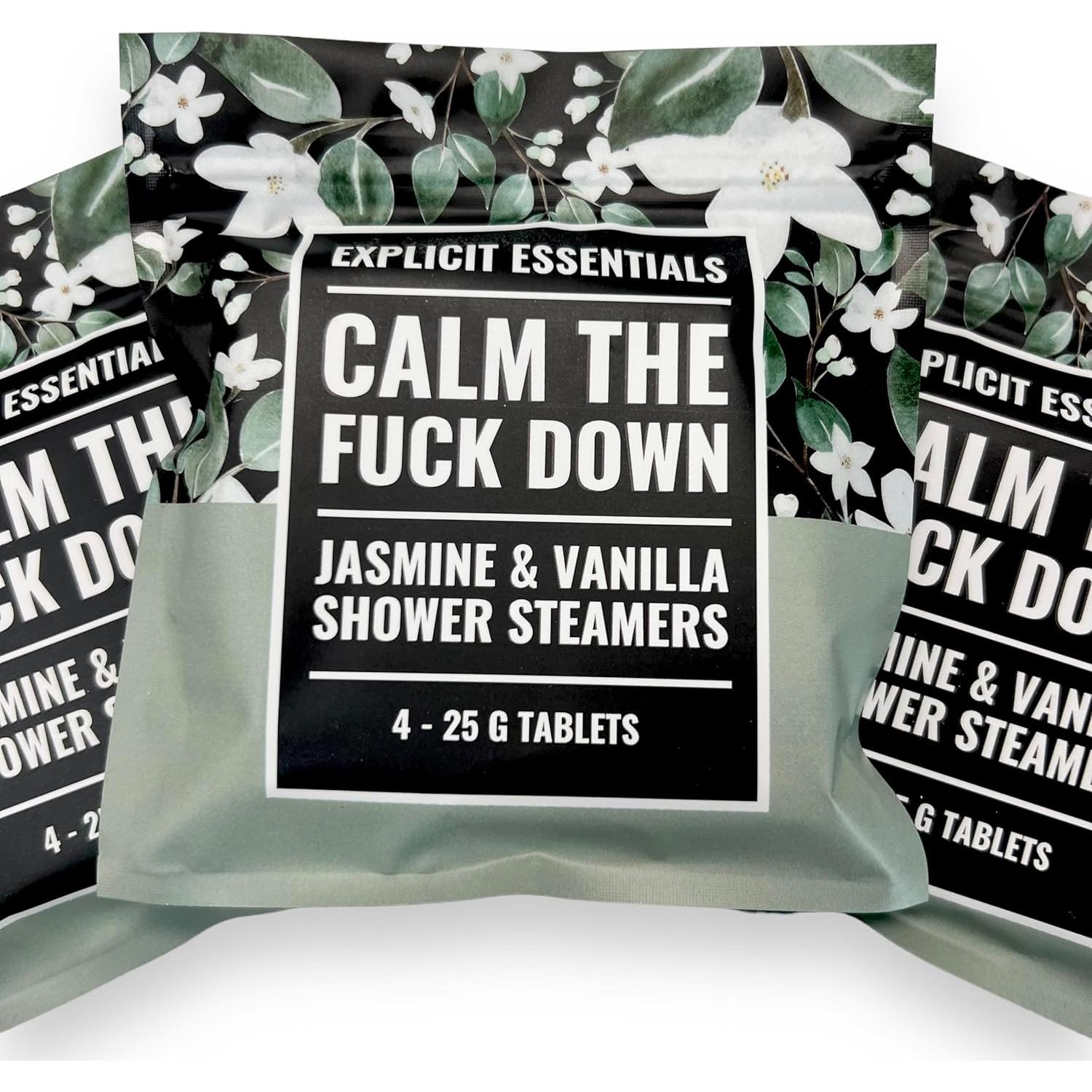 Vapores de Ducha Aromaterapia Esenciales Explícitos 4 Tablet 25g