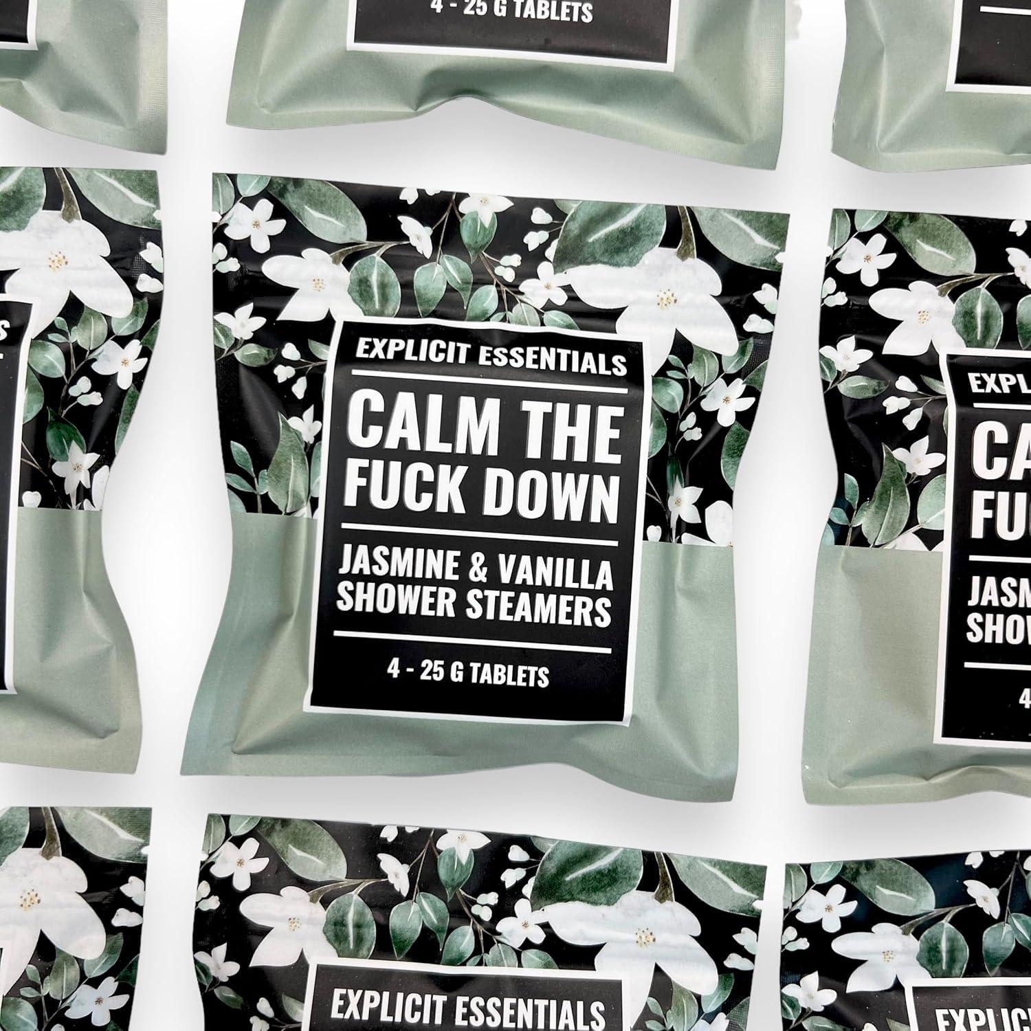 Vapores de Ducha Aromaterapia Esenciales Explícitos 4 Tablet 25g