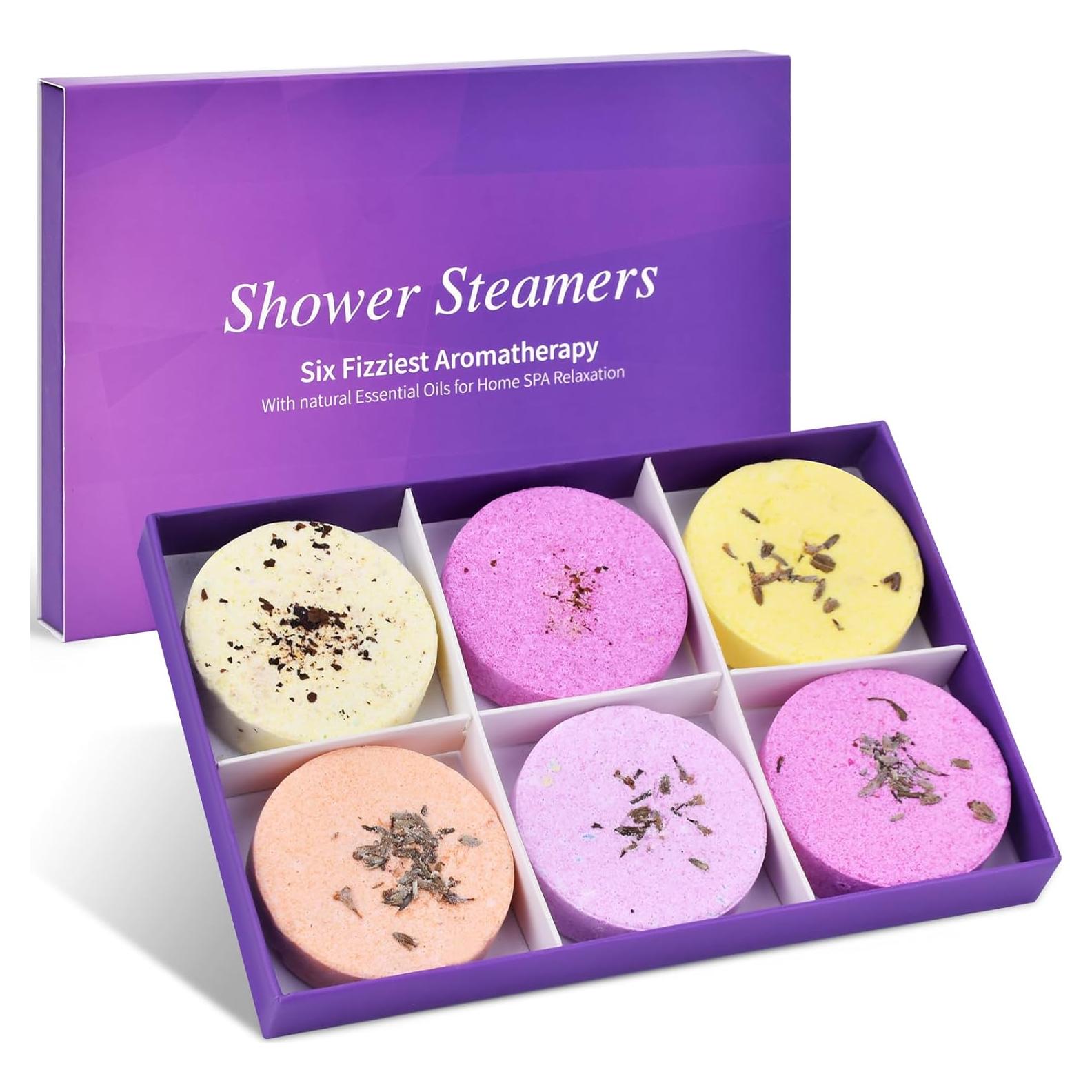 Set de 6 Tabletas de Ducha Aromaterapia Stonore - Regalo para Mamá