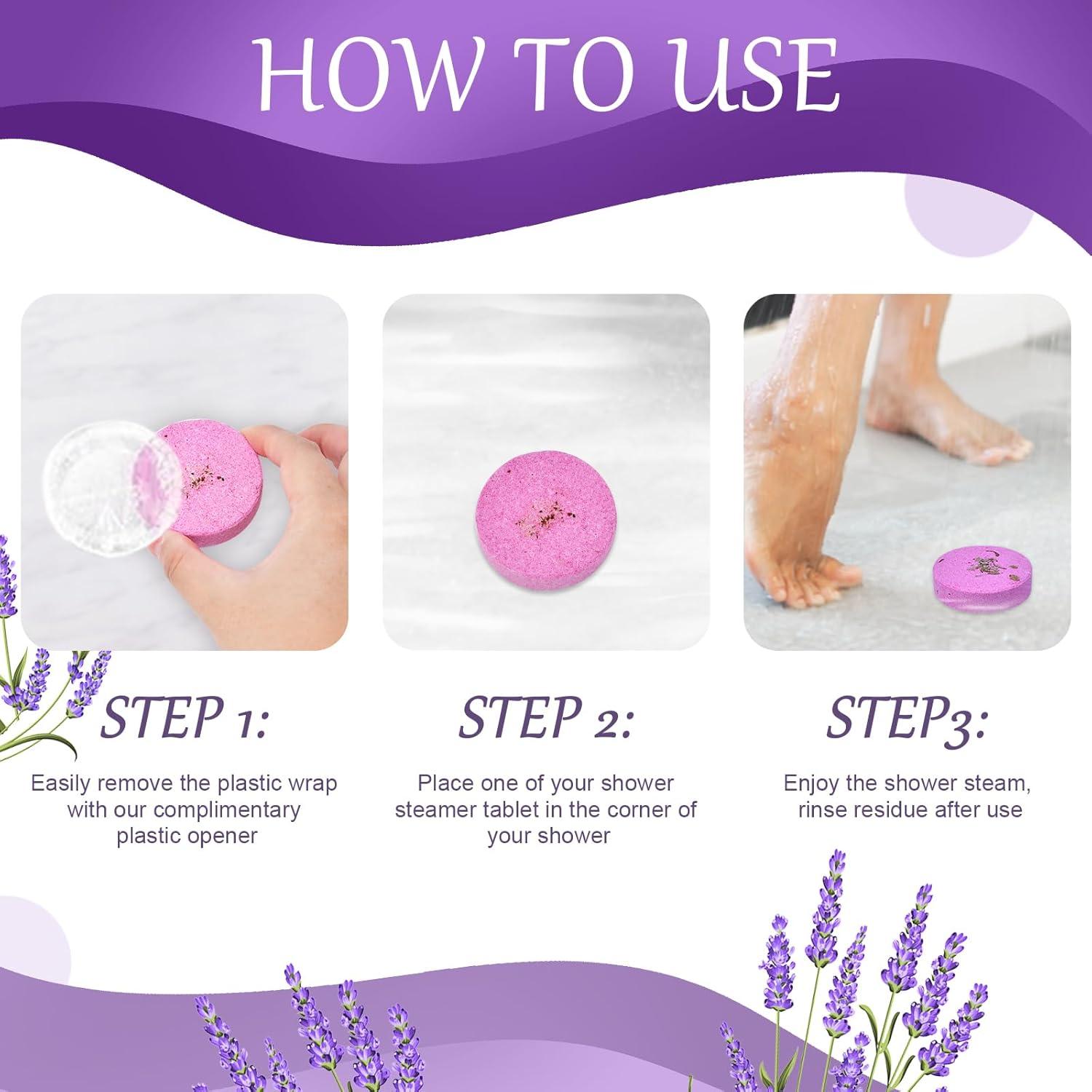 Set de 6 Tabletas de Ducha Aromaterapia Stonore - Regalo para Mamá