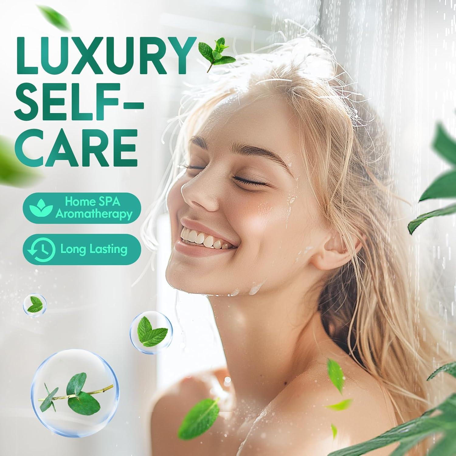 Bombas de Ducha Eletorot Eucalipto y Menta - Paquete de 6