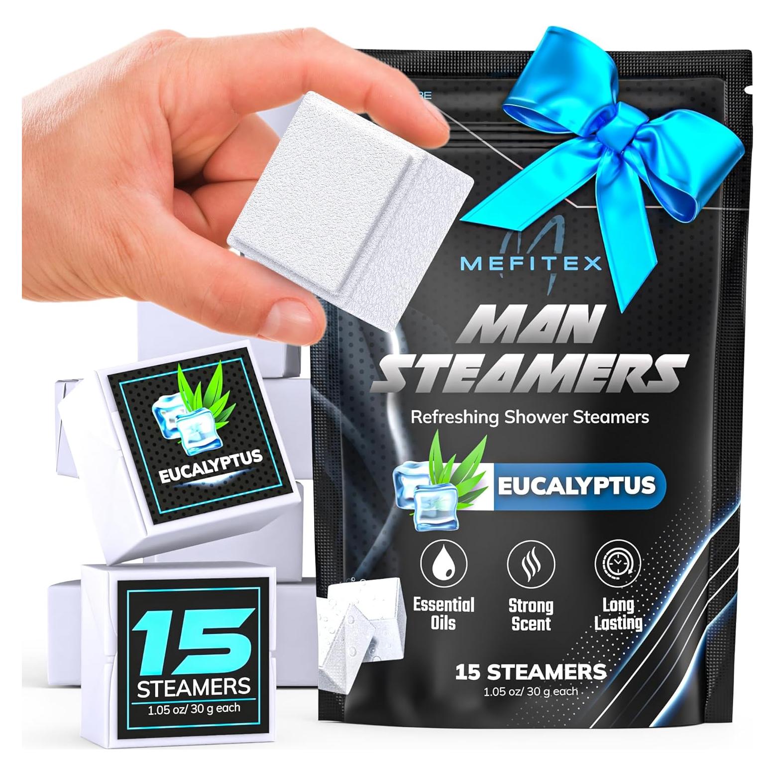 Bolsitas de Vapor para Ducha Mefitex Eucalipto - 15 Unidades